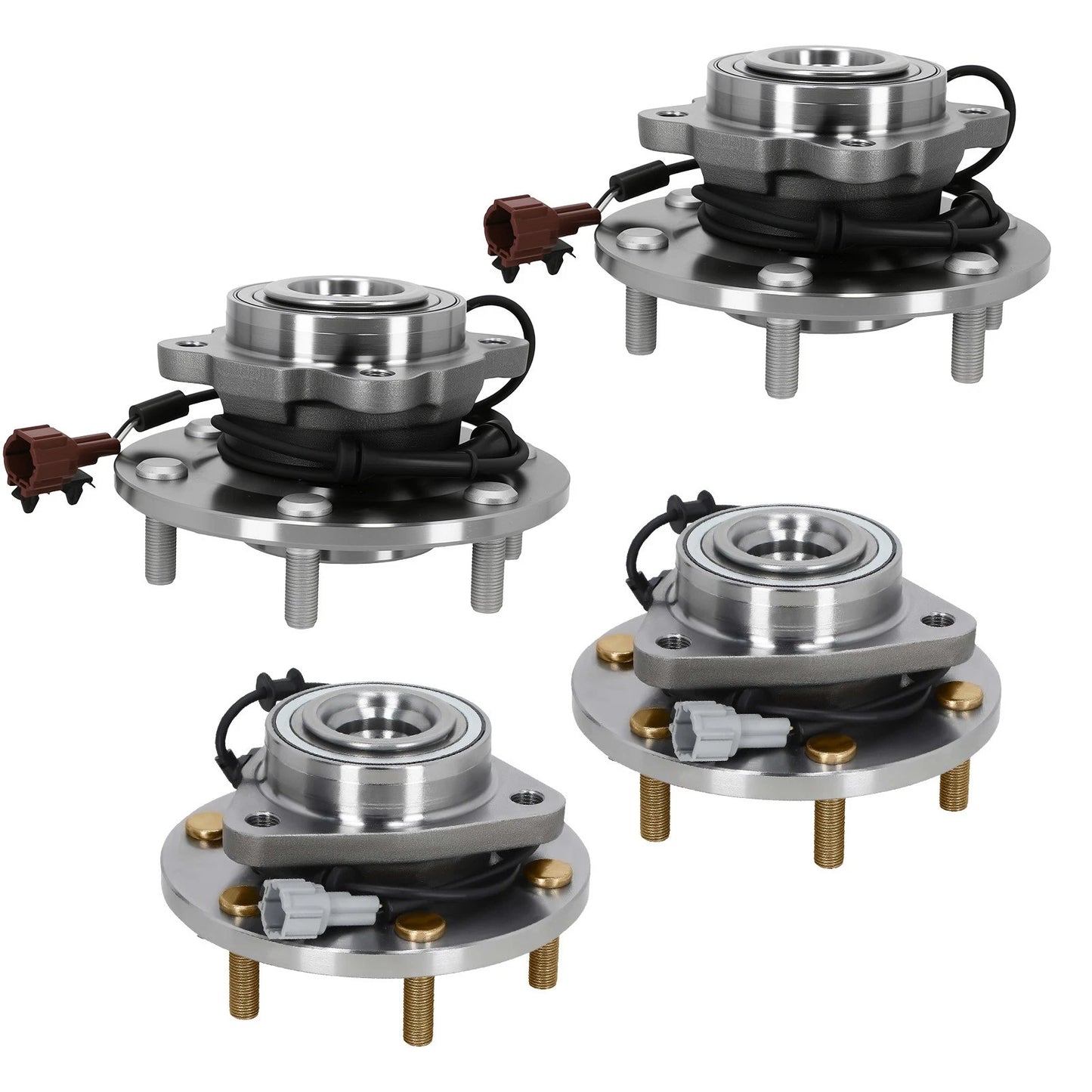 Front Wheel Hub Set for Infiniti QX56 and Nissan Armada (2008–2010)