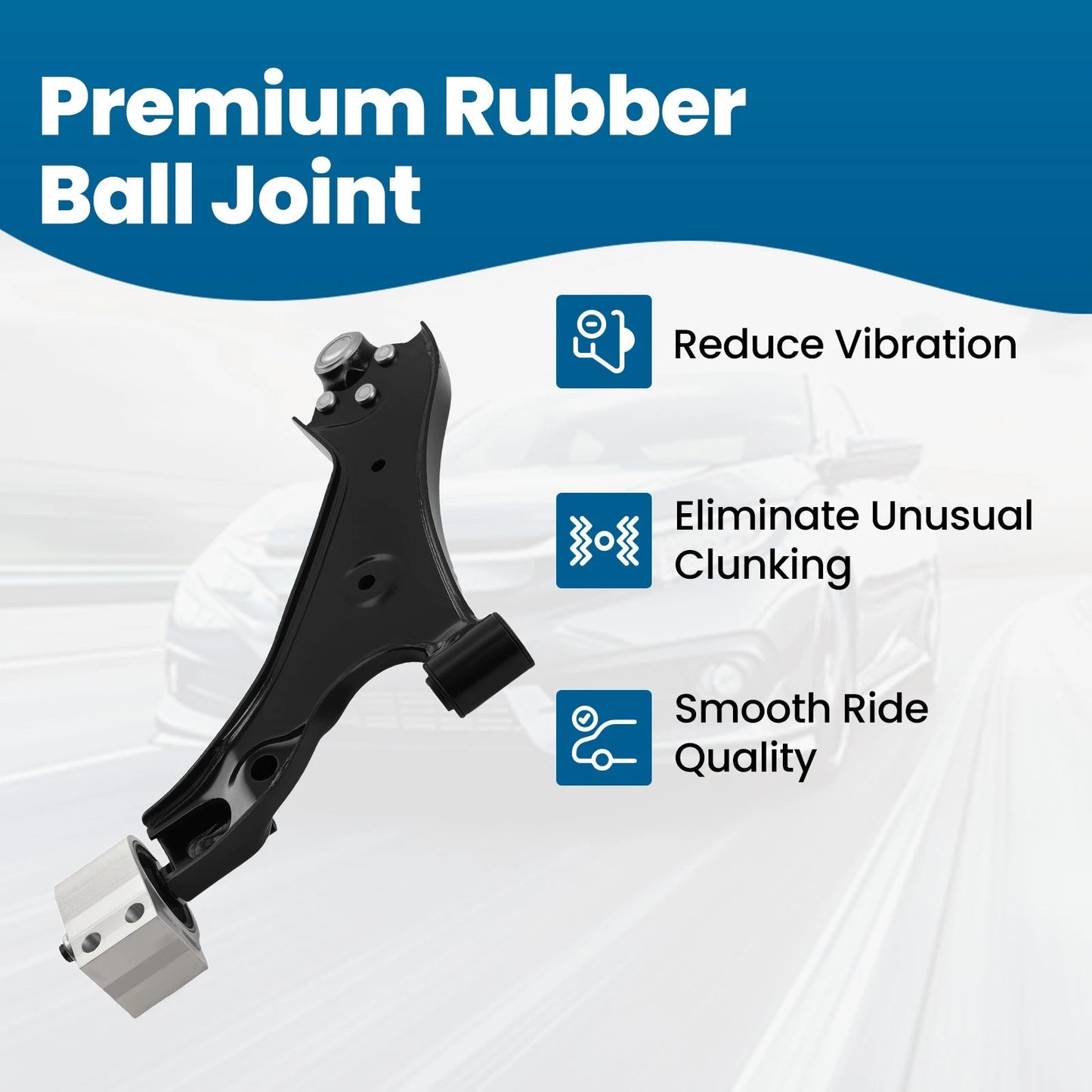 Front Right Lower Control Arm Ball Joint for Chevy Equinox and Terrain (2010–2017)