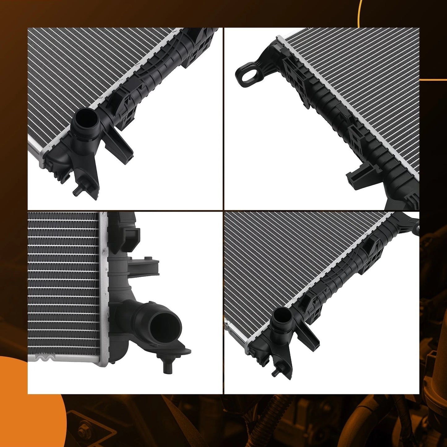 Aluminum Engine Radiator for Audi A5 Quattro Manual (2008–2010)