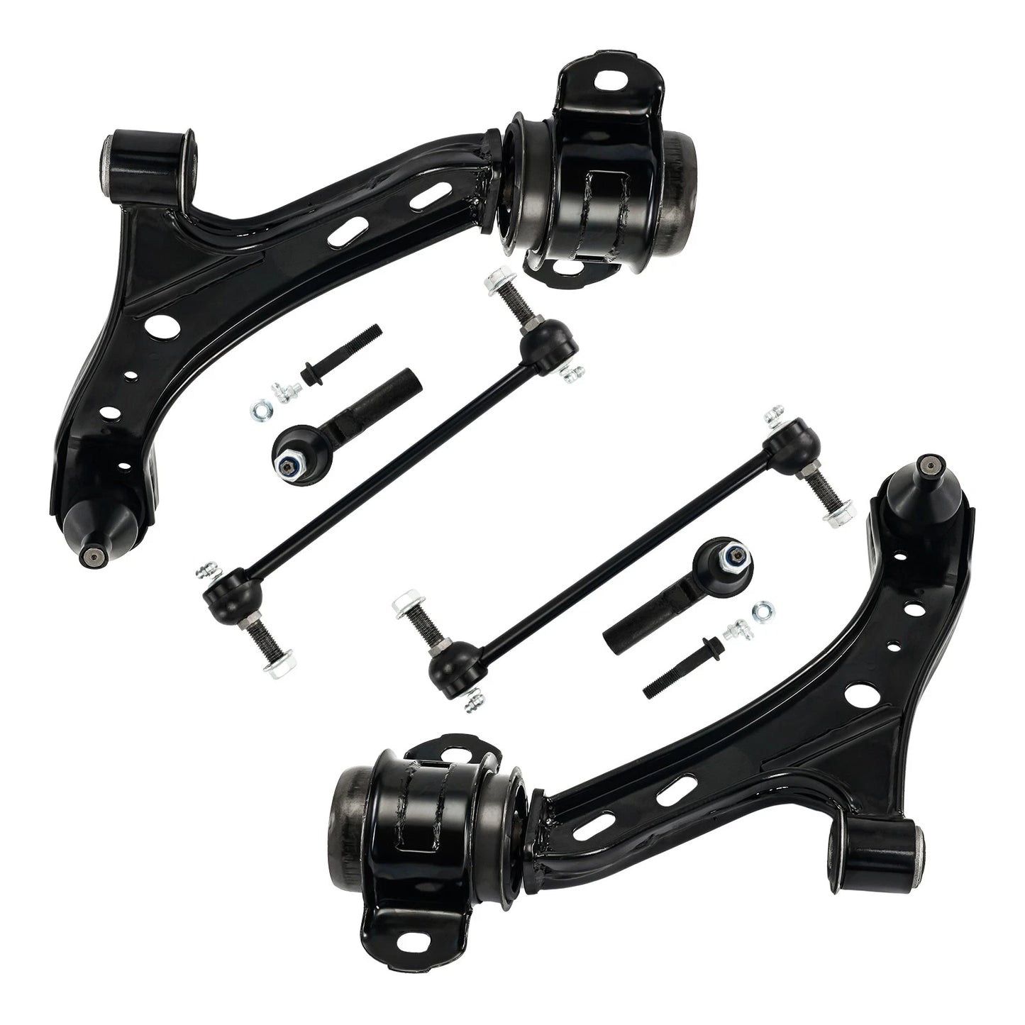 Front Lower Suspension Control Arms for 2005-2009 Ford Mustang (6Pcs)