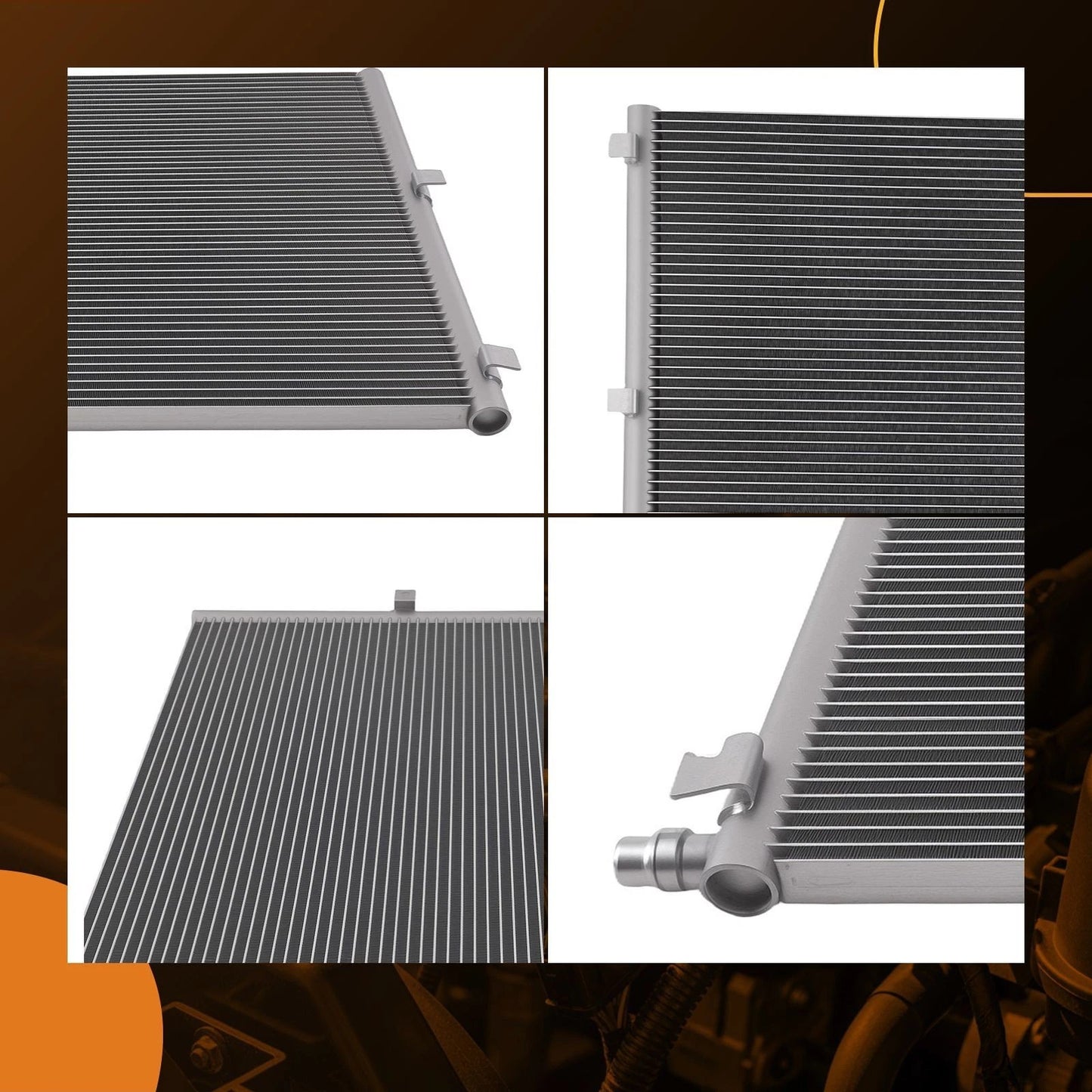 Aluminum Radiator for BMW 5 7 8 (2018–2020) MT Cross Flow