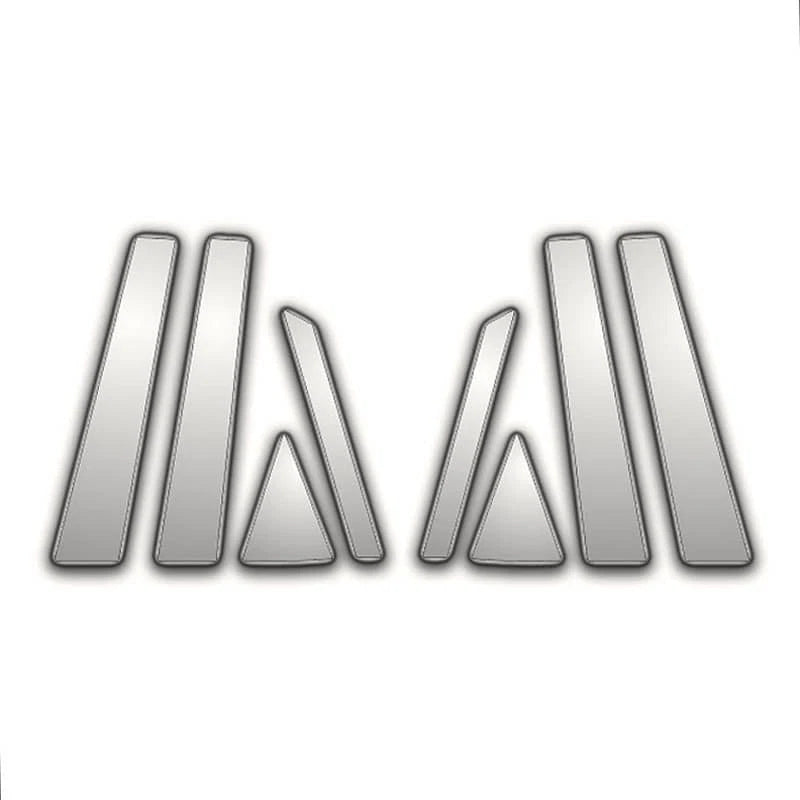 Chrome Pillar Covers 8pc Set for Hyundai Tucson (2010–2015)