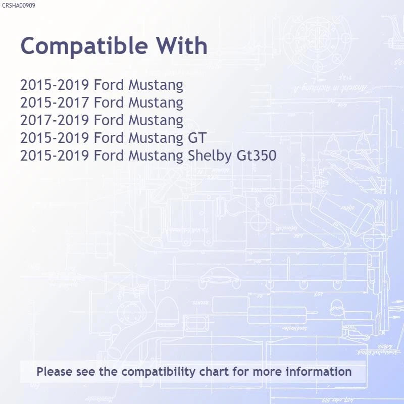 A/C Receiver Drier Replacement Repair Part for Ford Mustang (2015–2019)