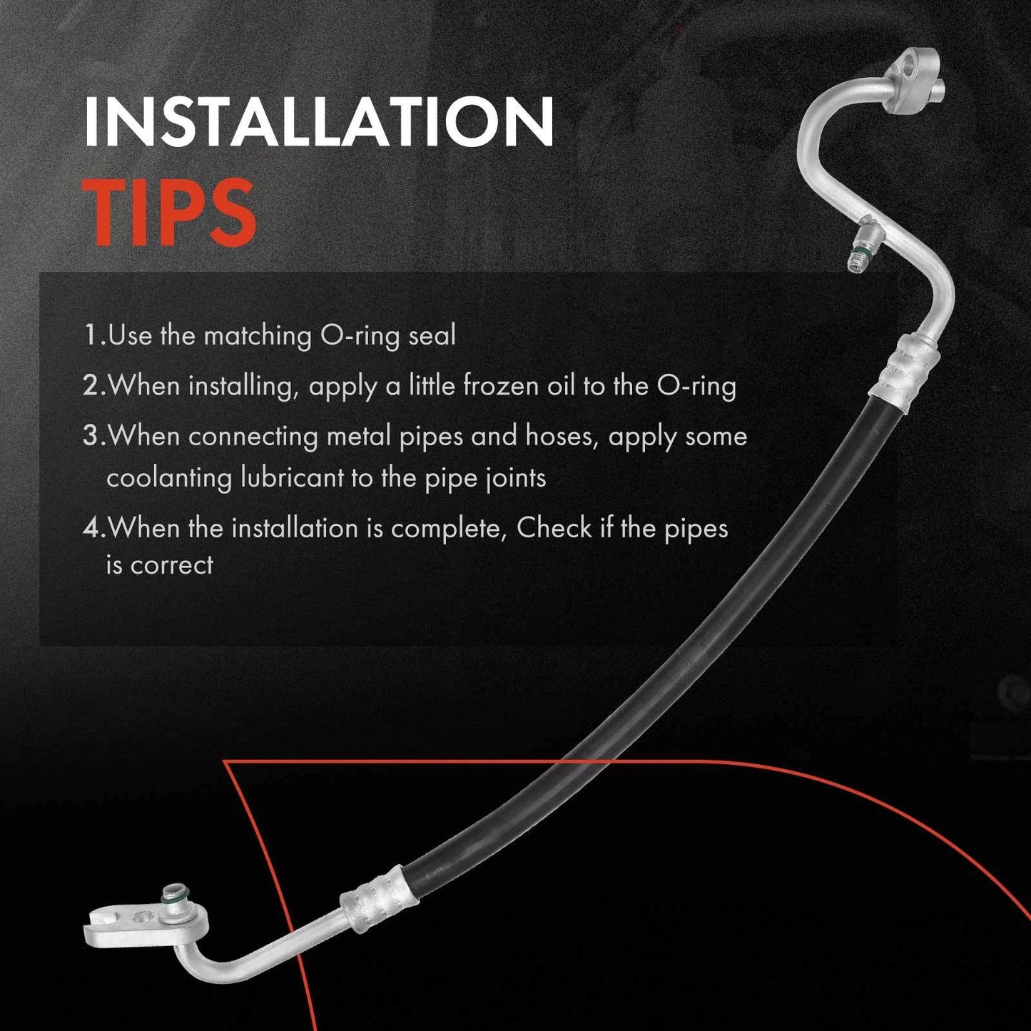 A/C Refrigerant Discharge Hose for Chevrolet Traverse (2009–2012)