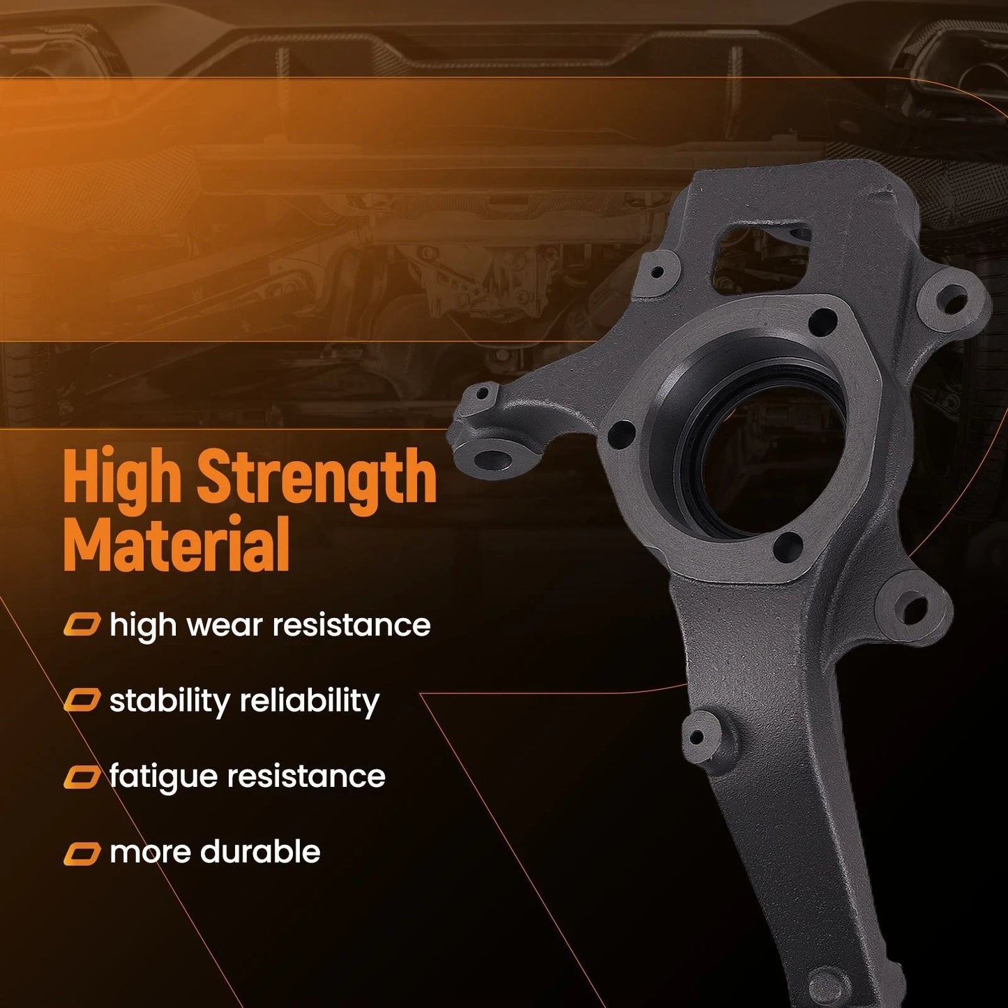Front Steering Knuckle Kit for Lincoln Navigator (1998–2002) 4WD