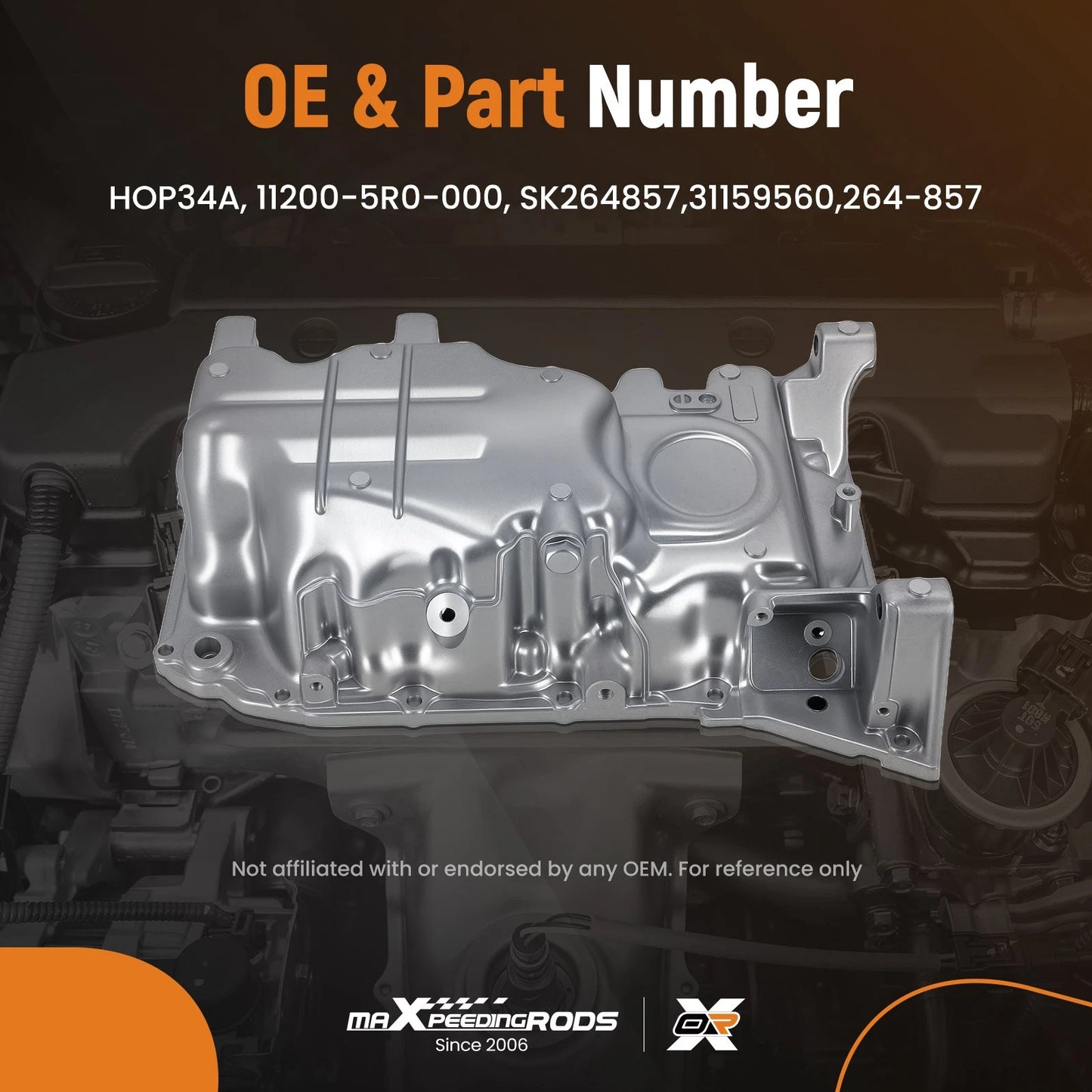 Engine Oil Assembly for Honda DX EX-L SE 1.5L (2015–2018)