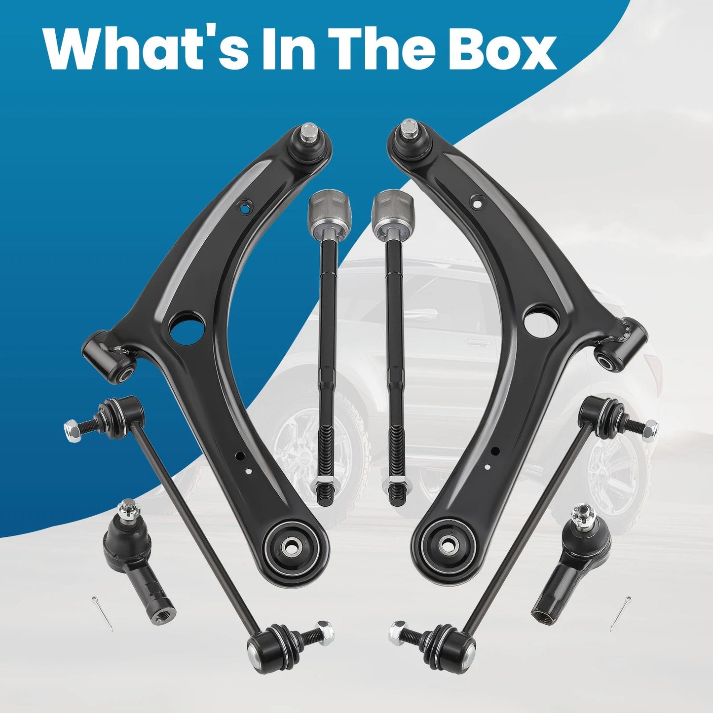 Front Lower Control Arm Ball Joint Suspension Kit for Lancer Outlander (2007–2013)