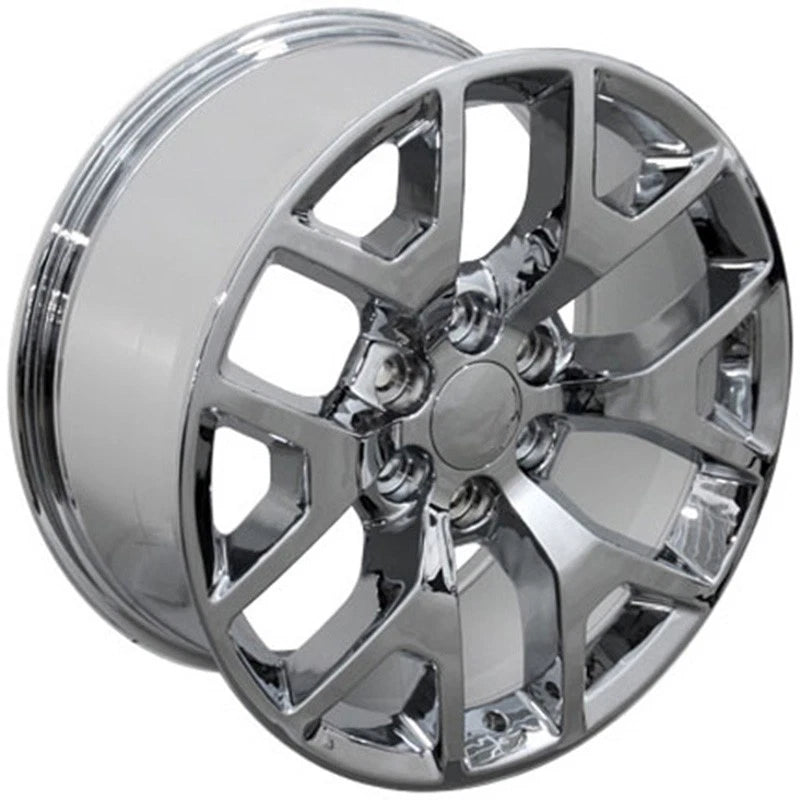 Chrome Wheel 22x9 Replacement for 1988–2000 Chevy C/K (1988–2000)