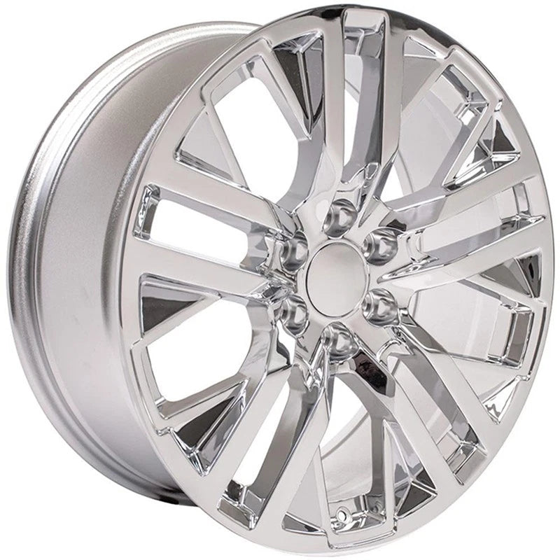 Chrome Wheel 22 Inch OEM Replacement for 2002-2013 Chevy Avalanche 1500