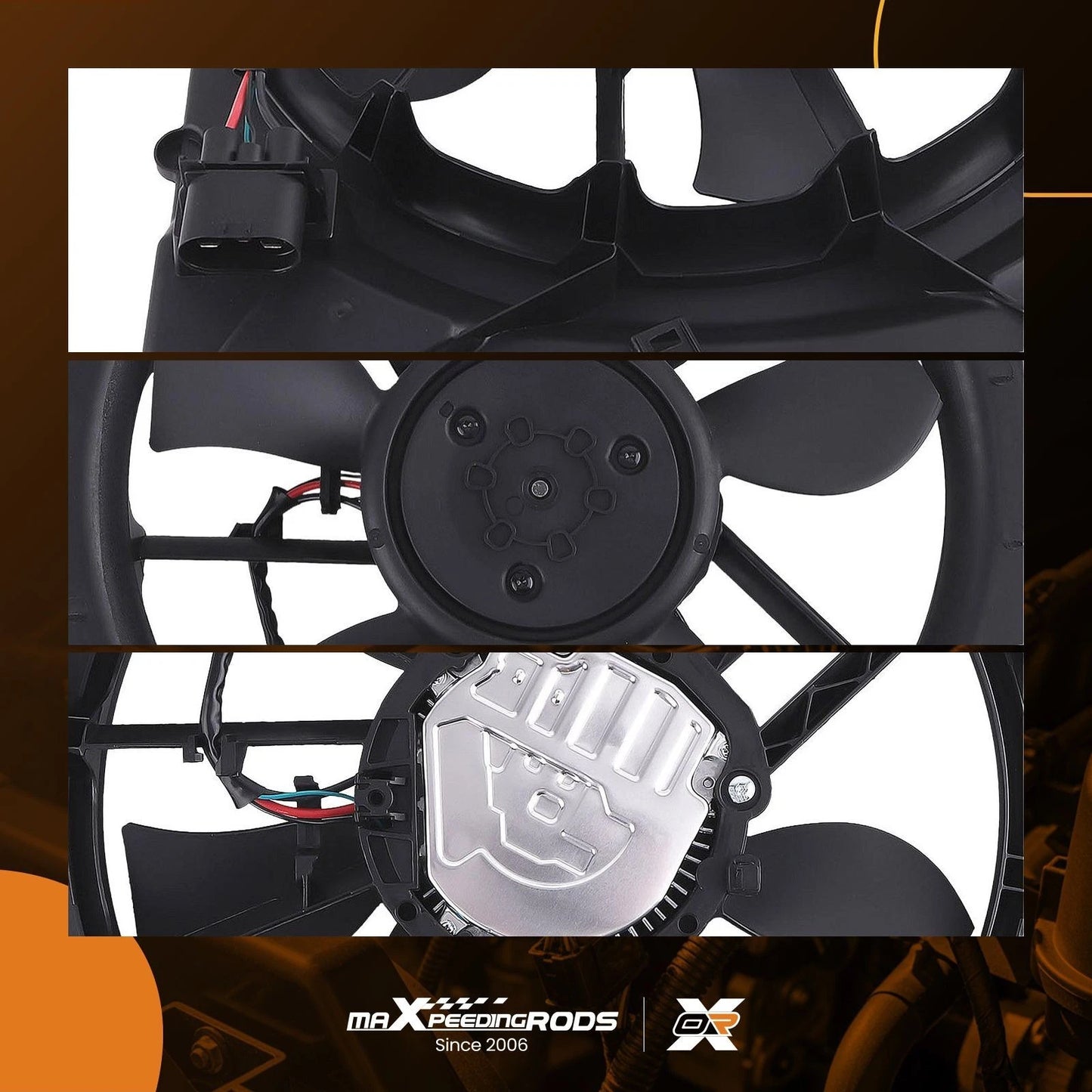 Cooling Fan Assembly for Jeep Compass (2017–2021)