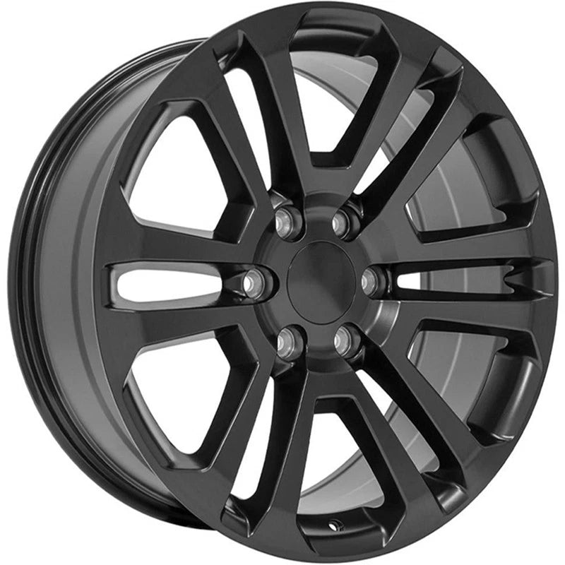 20 Inch Satin Black Wheel Replacement for 2003–2014 Chevy Express 1500