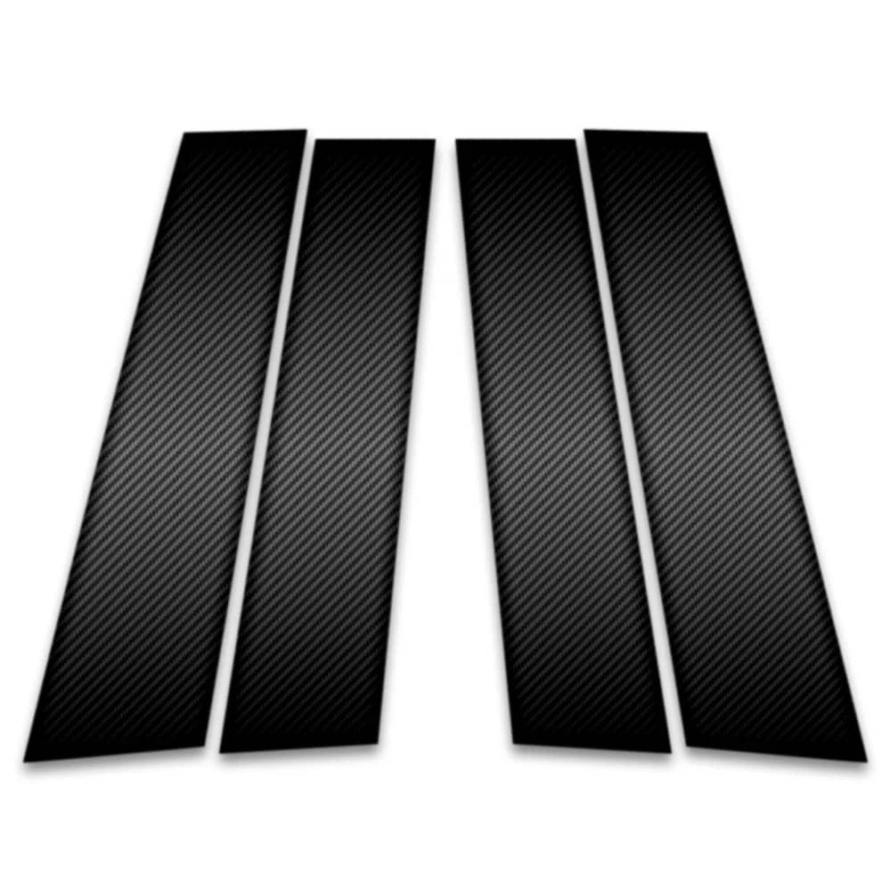 4pc Carbon Fiber Pillar Post Covers for 2016-2019 Chevrolet Volt