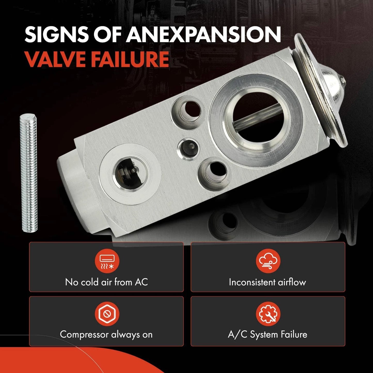 A/C Expansion Valve for Mercedes-Benz C300 C250 C350e C450 AMG (2015–2016)