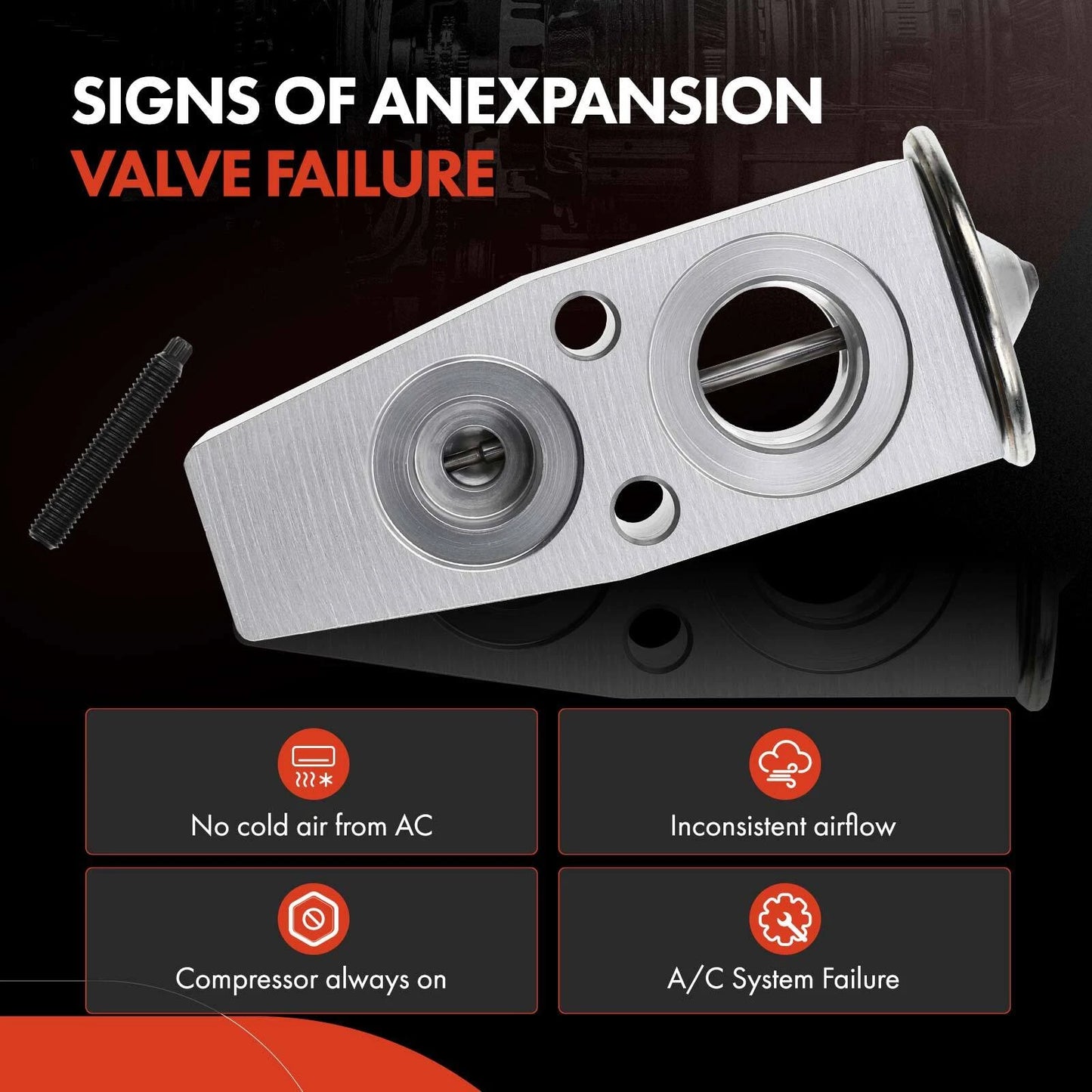 A/C Expansion Valve for Buick Regal Verano Cadillac SRX Chevy (2005–2017)