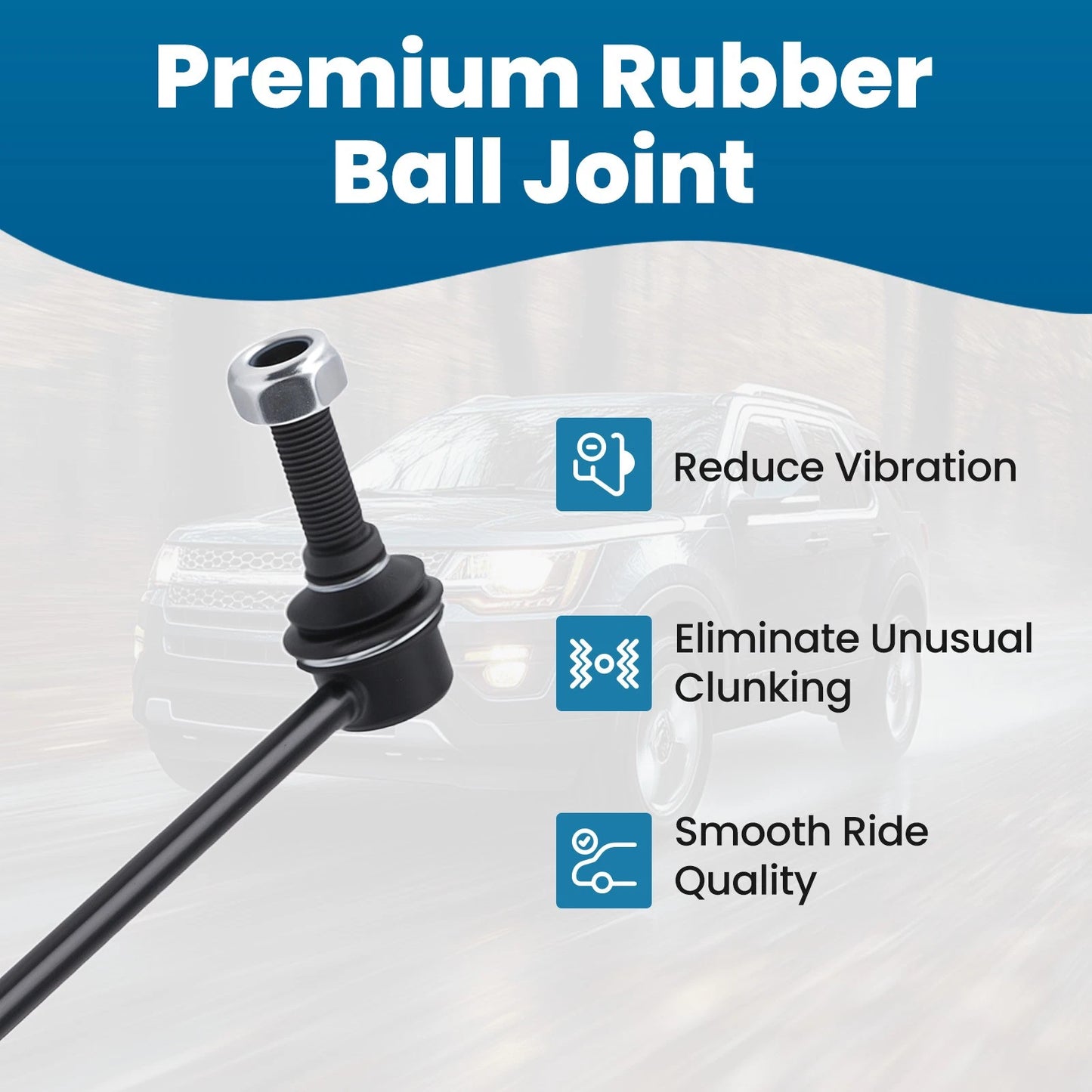 Front Sway Bar End Links for Ford Explorer 2011–2018 Pair