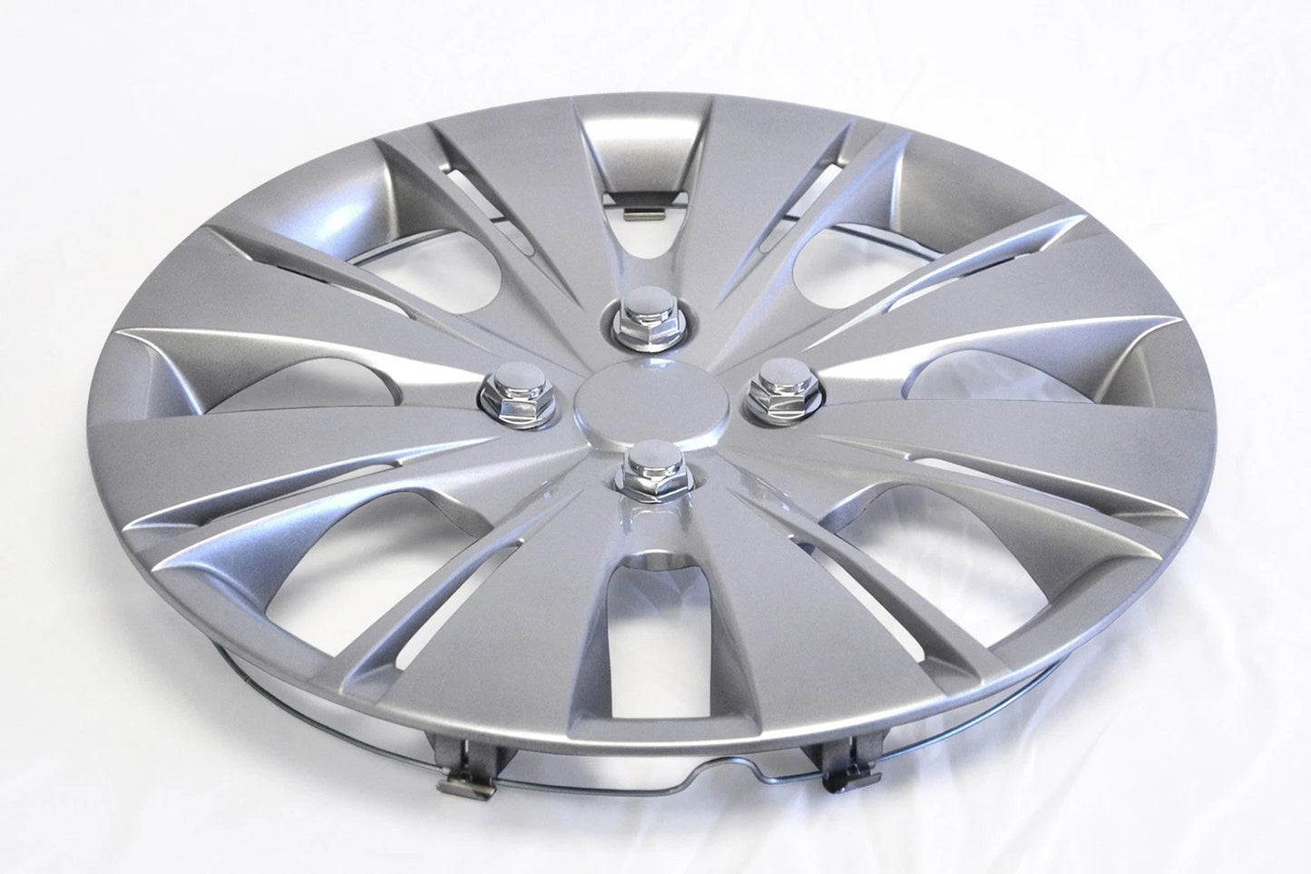 Hubcaps Wheel Rim Covers Set Snap On 4 Bolt for Toyota Yaris (2012–2015)