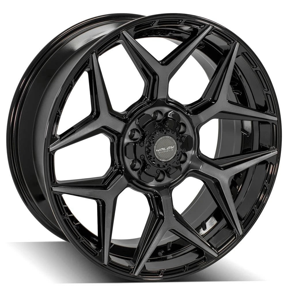 22 Inch Wheel Replacement with Brushed Face for Cadillac Escalade (1999–2024)