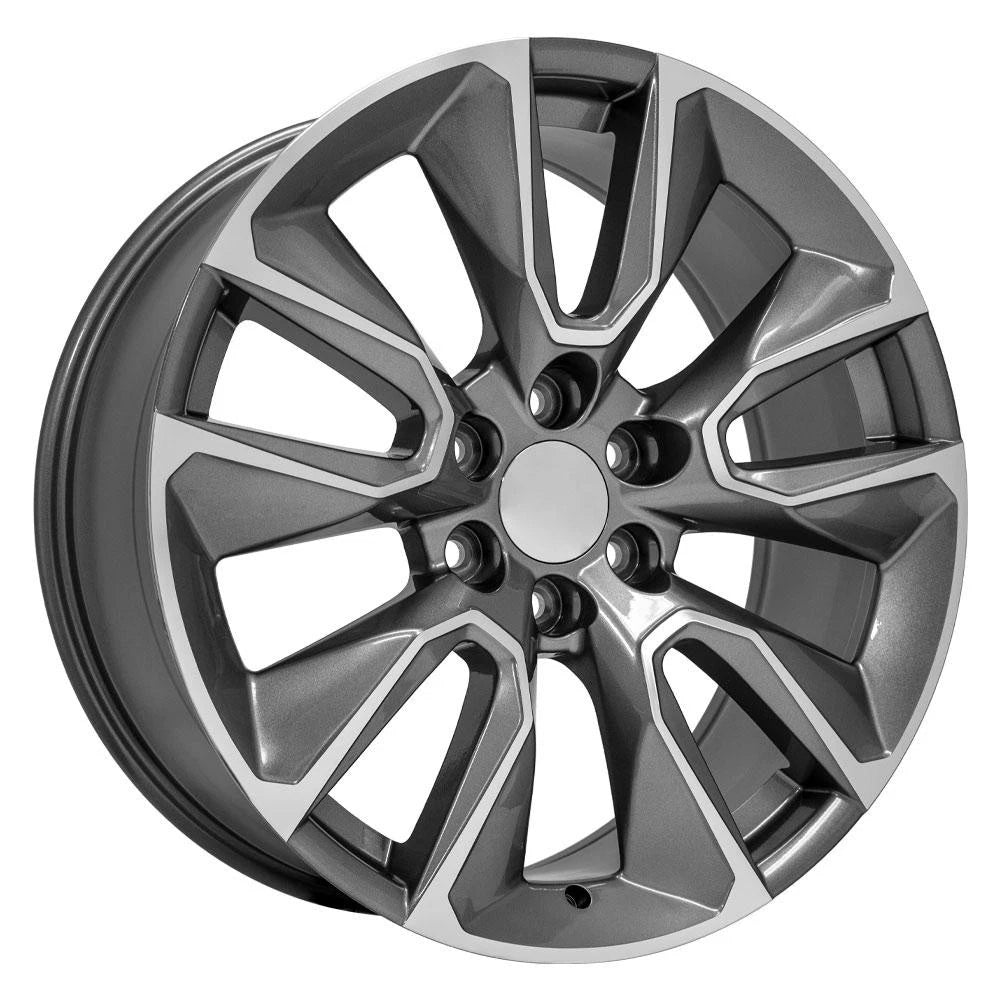 Gunmetal Wheel 22 Inch OEM Replacement for 2003–2014 Chevy Express 1500