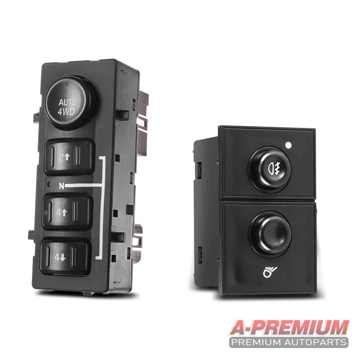 4X4 Selector Switch & Fog Light Switch for Chevrolet Silverado GMC