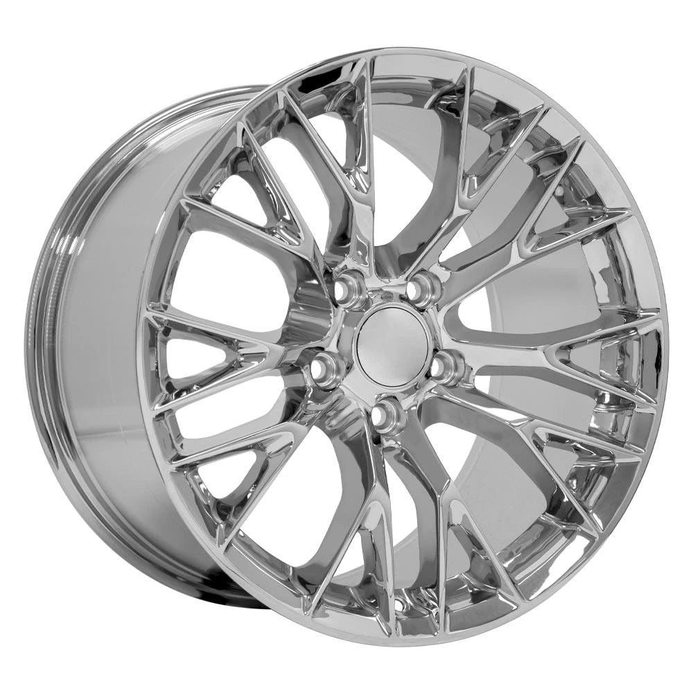 Chrome Rear Wheel 18 Inch Replacement for 1988–2004 Chevy Corvette