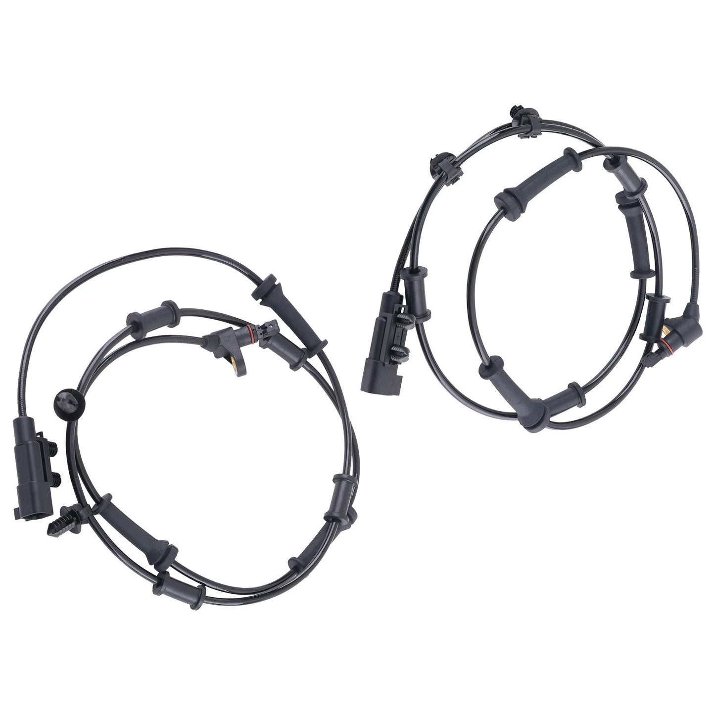 2PCS Front Left Right ABS Wheel Sensor for Jeep Wrangler JK (2007–2018)