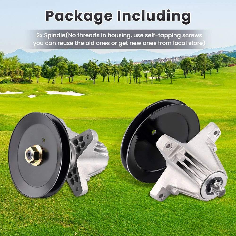 2-Pack Lawn Mower Deck Spindle Assembly for MTD (2000–2005)