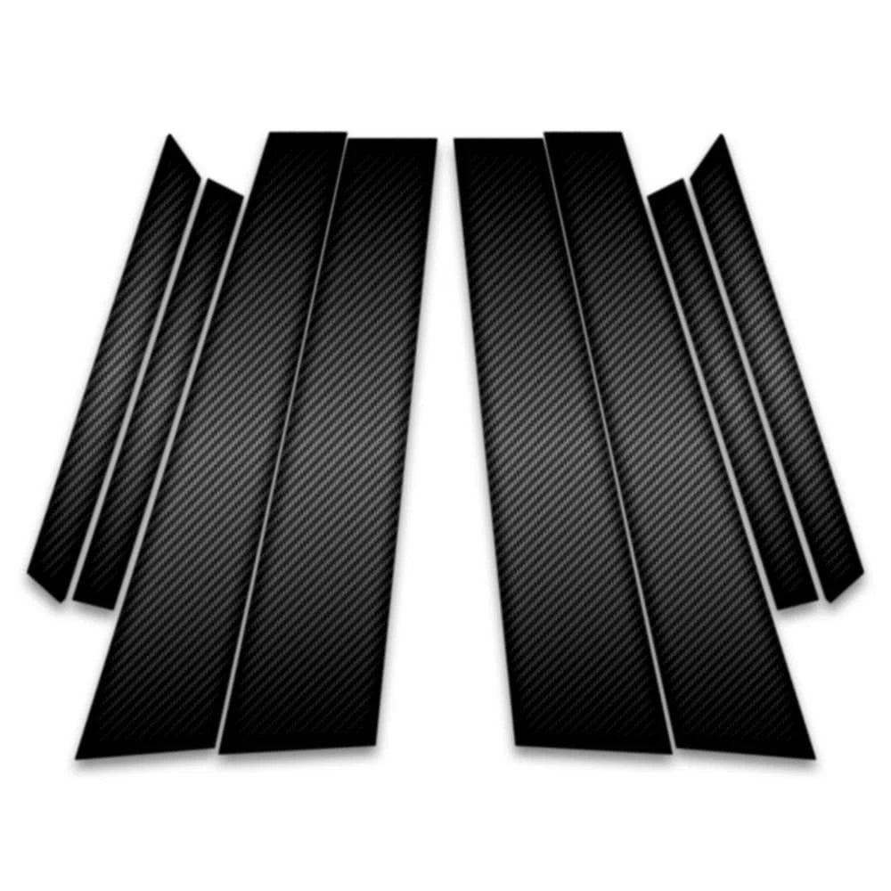 8pc Carbon Fiber Pillar Post Covers for 2015-2019 BMW X6 - SRC0112