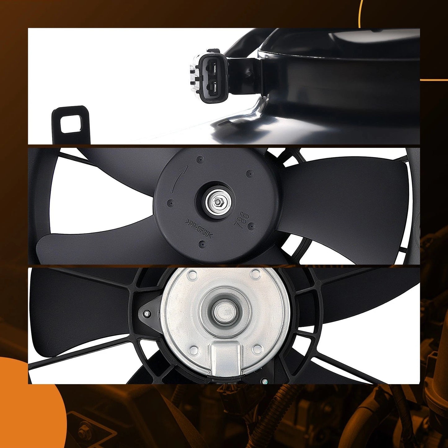 Cooling Fan for Honda Accord Crosstour (2010–2011)