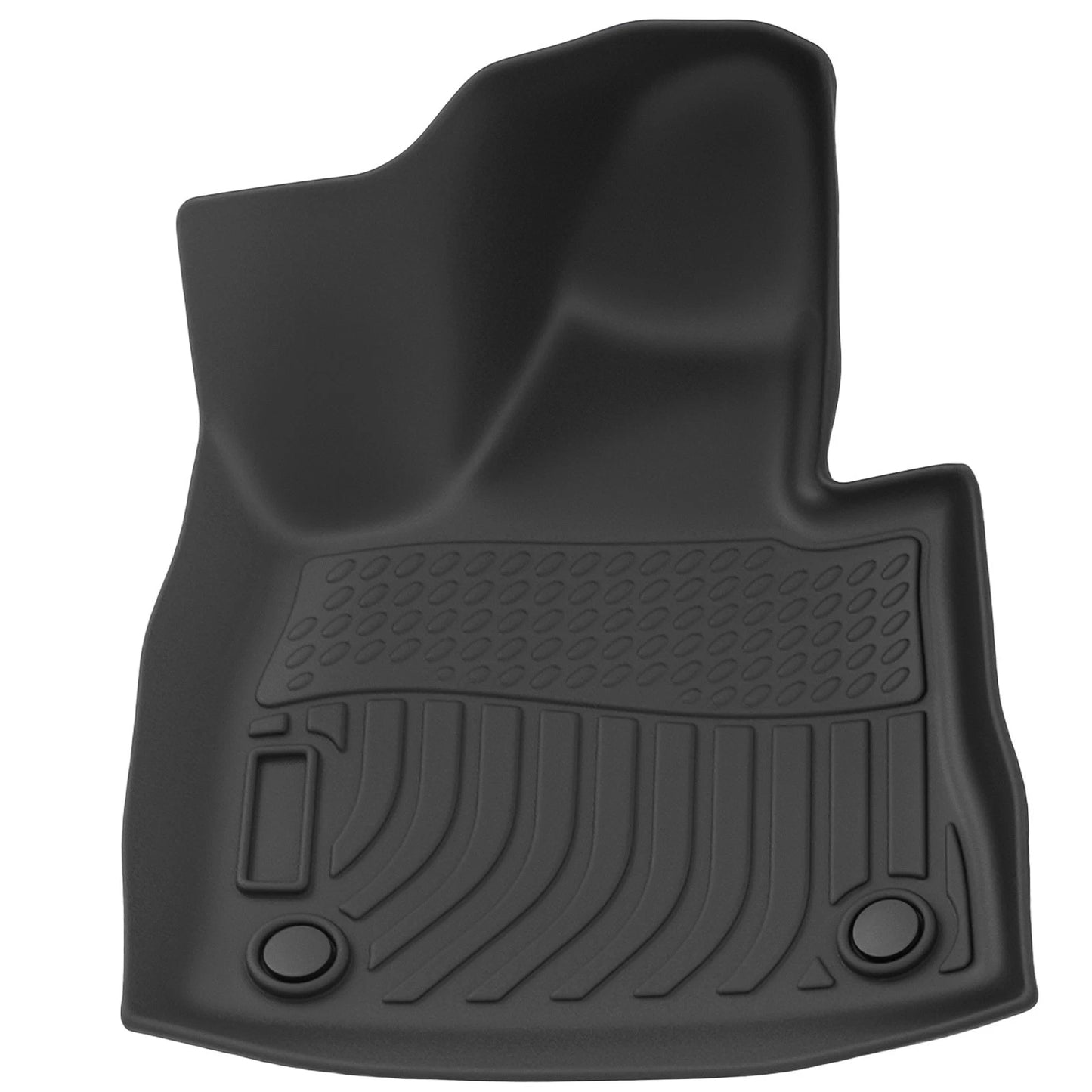 Black Anti-Slip Floor Mats for Lincoln Aviator (2020–2024) TPE Rubber