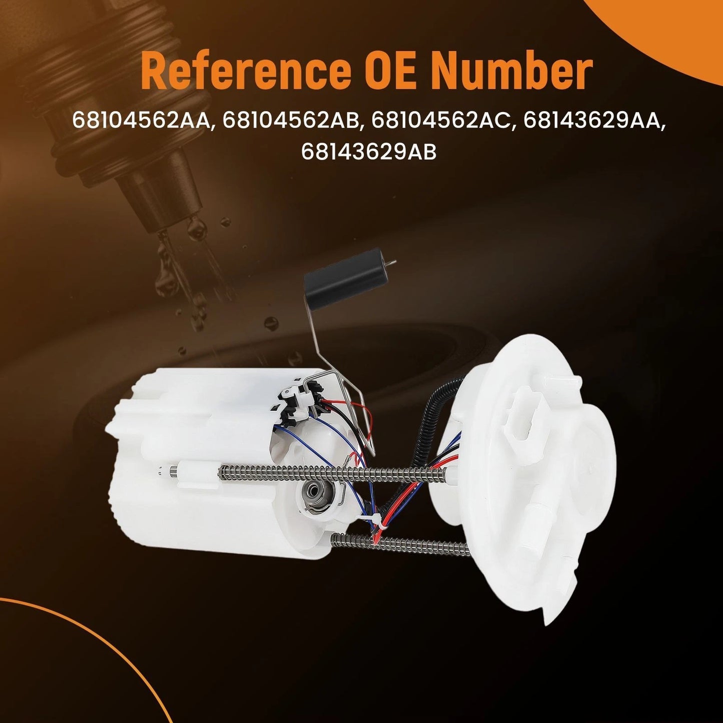 Fuel Pump Assembly for Fiat 500 Abarth 1.4L L4 Turbo 2012–2017