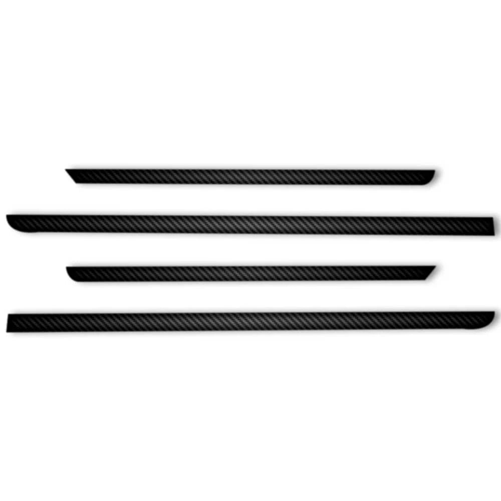 4pc Carbon Fiber Window Sill Trim for 2007-2014 GMC Yukon - SRC1422