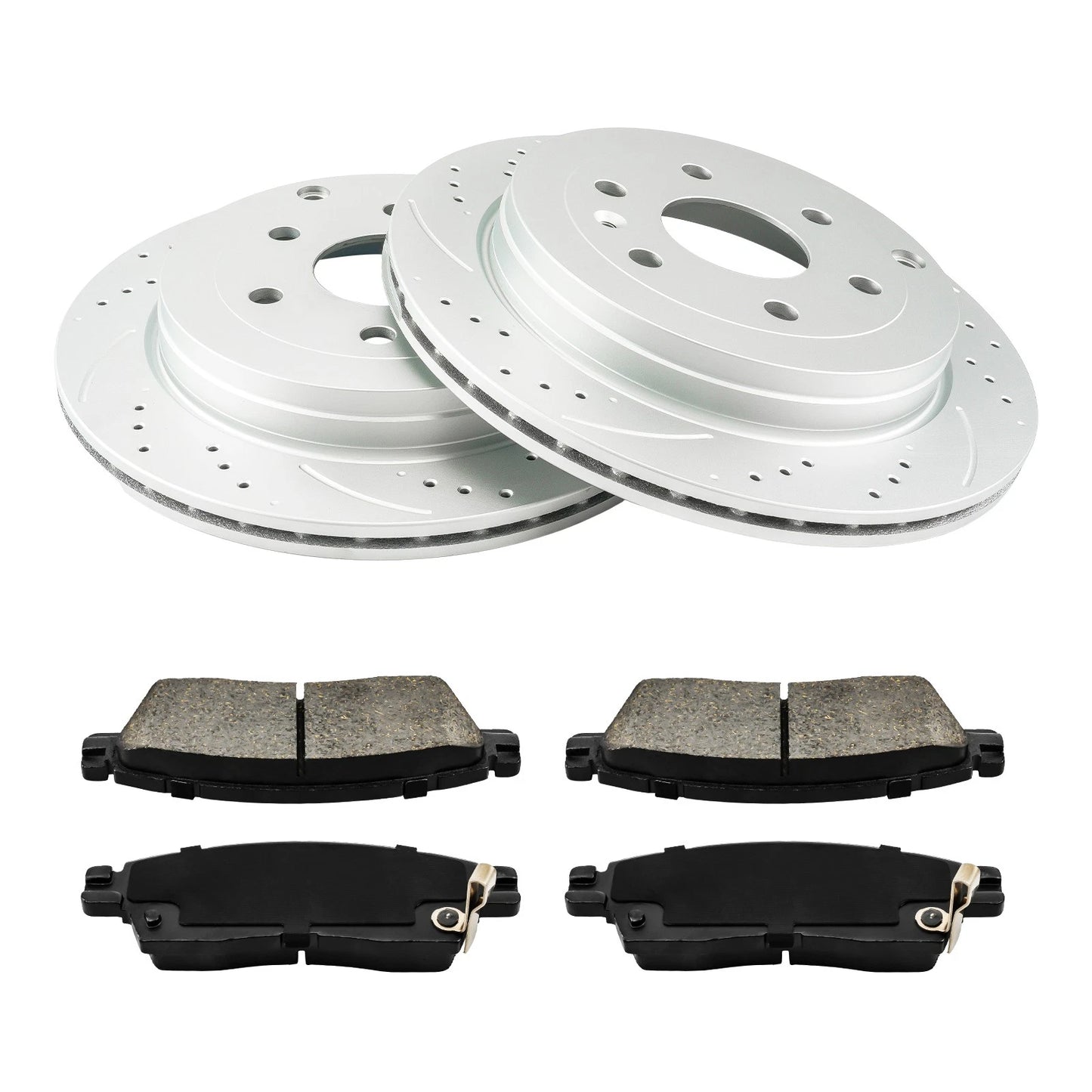 Drilled and Slotted Brake Kit for GMC Acadia and Buick Enclave (2007–2017)