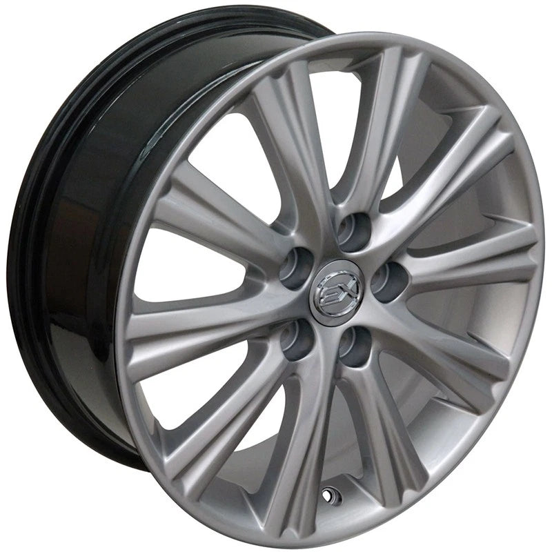 Alloy Wheel Hyper Silver 17x7 Replacement for Toyota Avalon (1995–2014)