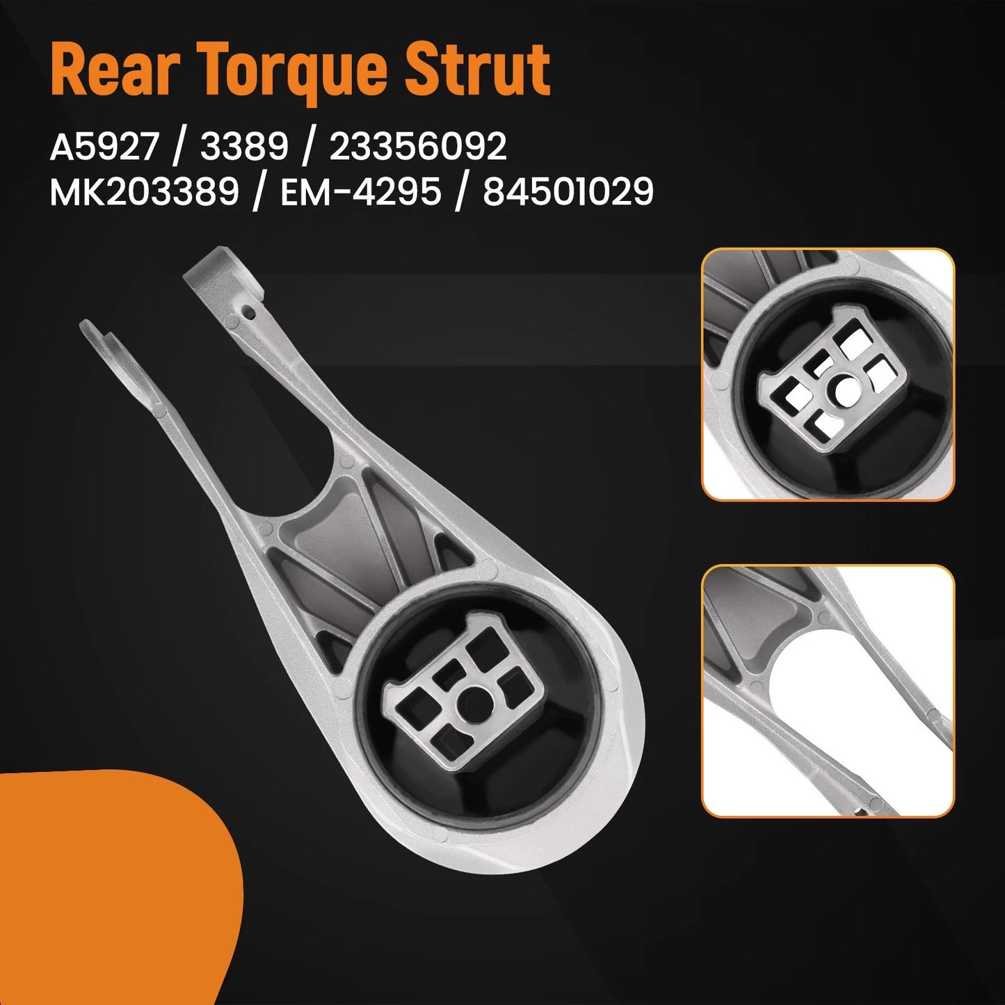Engine Motor Auto Trans Mounts Set for Chevrolet Malibu (2016–2018)