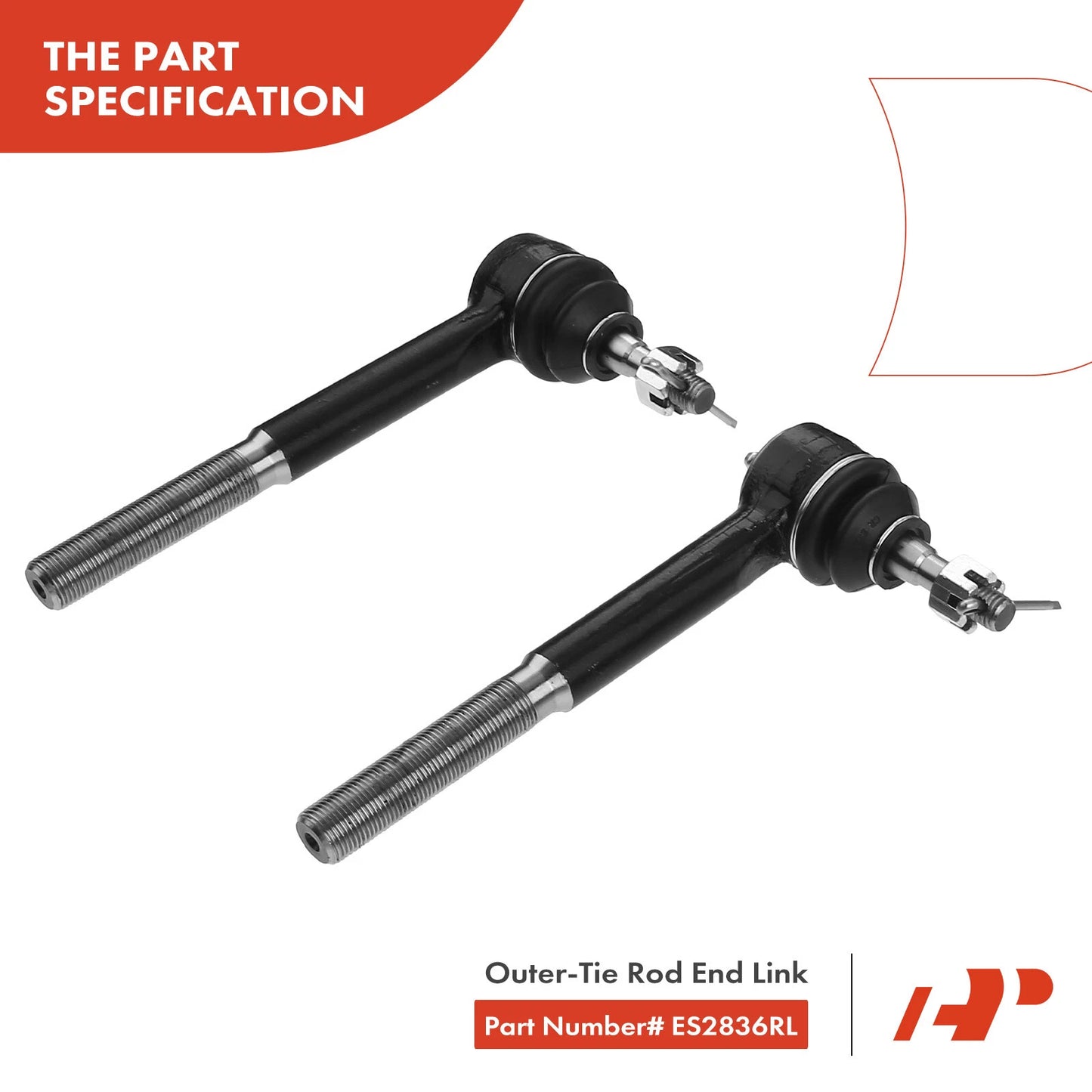 8x Front Ball Joint Tie Rod End for Chevy K2500 K3500 Tahoe GMC Yukon (1995–2000)