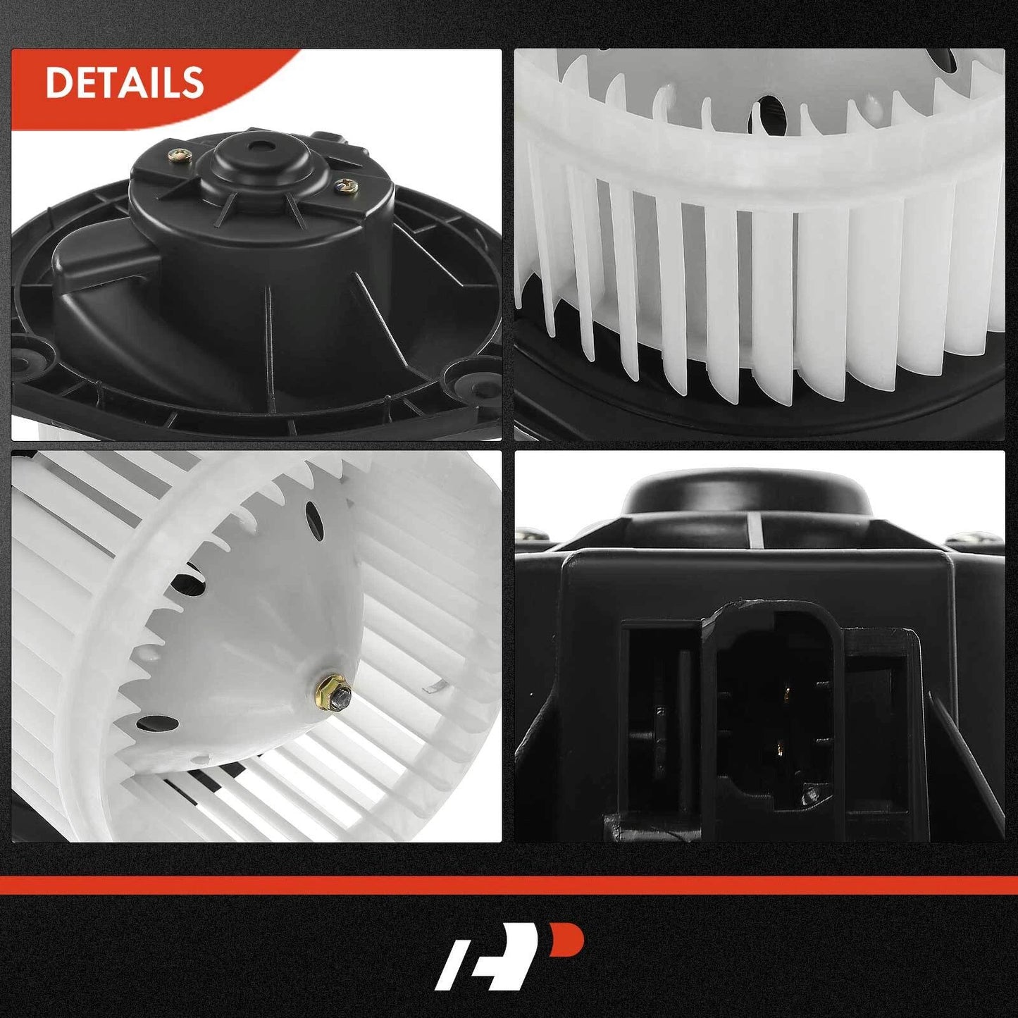 A/C Heater Blower Motor & Resistor Kit for Chevy Impala Pontiac Buick (2000–2016)