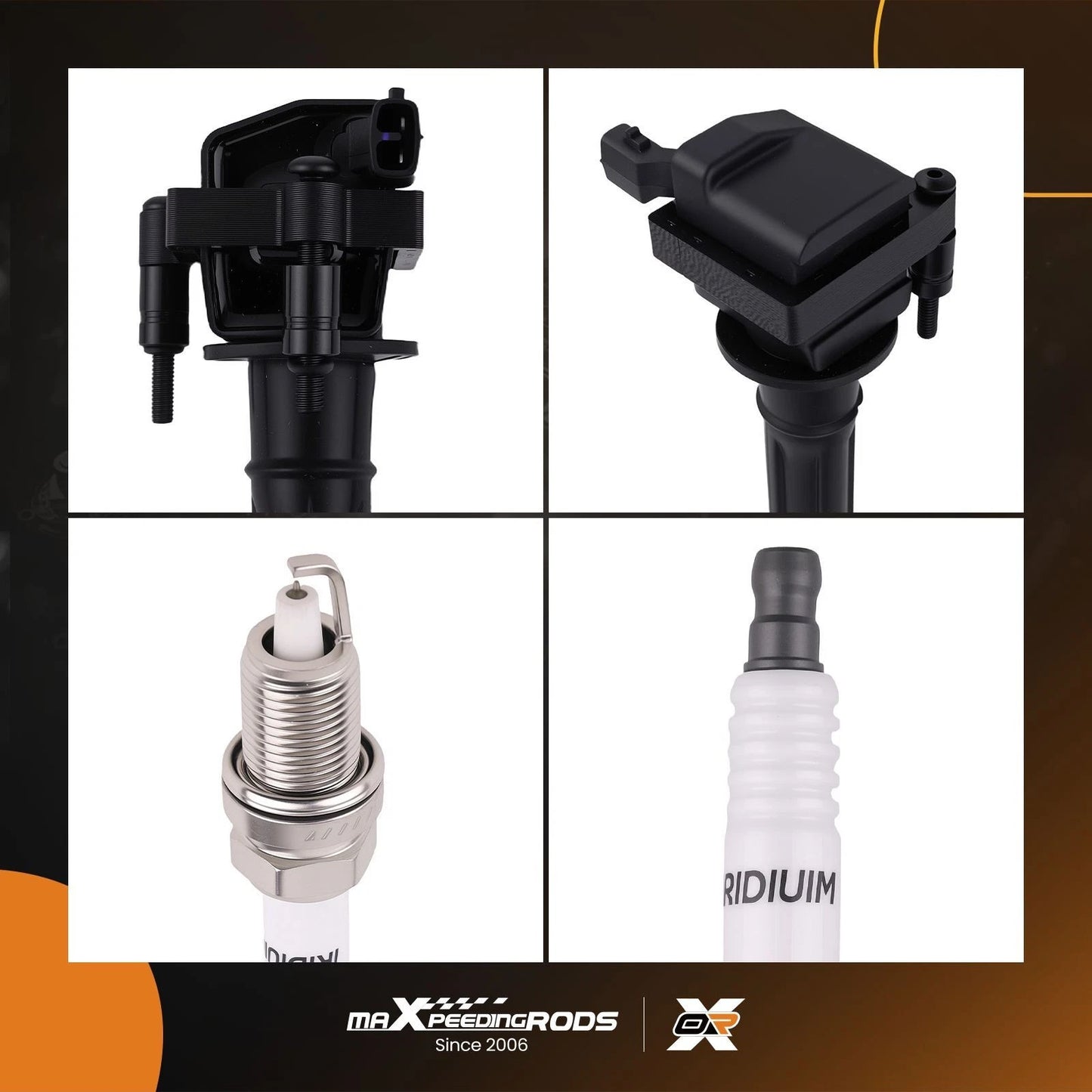 Ignition Coil & Spark Plug Set for Plymouth Prowler Chrysler 300M (1997–2004)