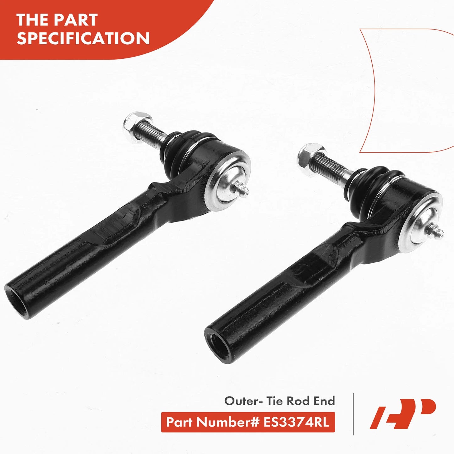 10x Front Ball Joint Sway Bar Link Tie Rod End for Chevrolet Cavalier (1995–2005)
