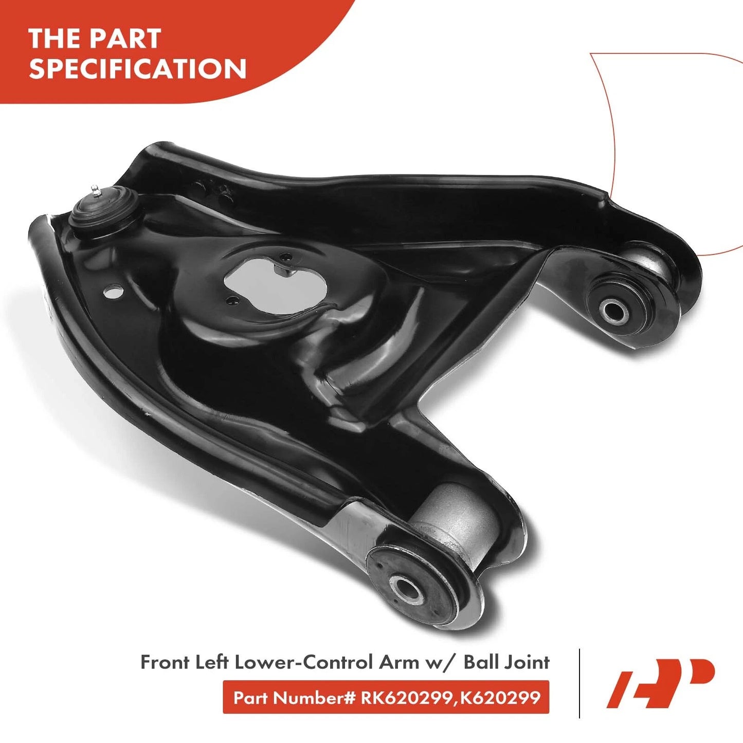 2X Front Lower Control Arm with Ball Joint for Chevy Tahoe (2000–2006)
