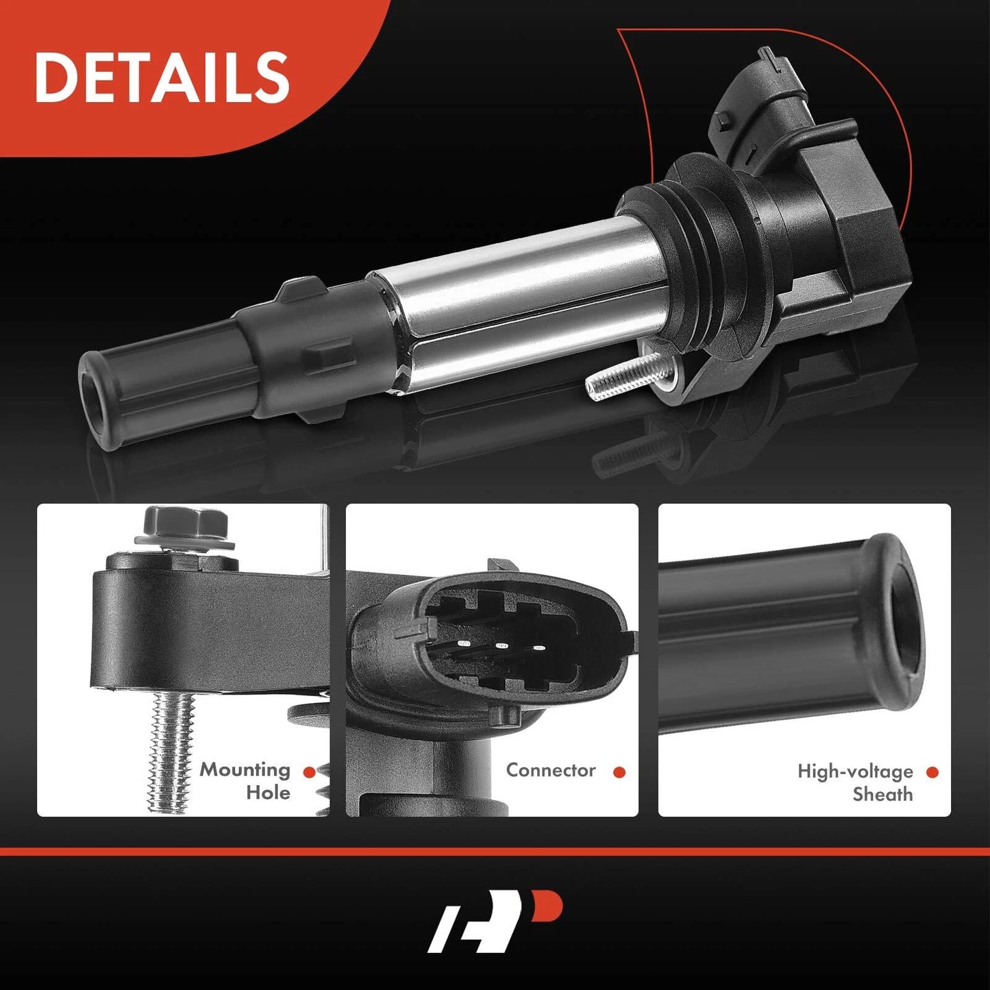6x Ignition Coil for Chevrolet Traverse GMC Acadia Buick Enclave (2009)