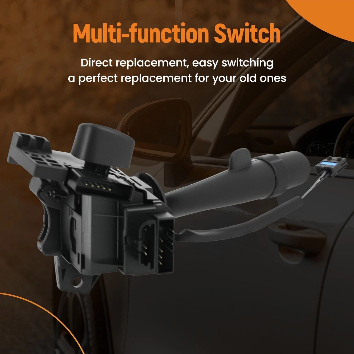 Headlight Turn Signal Switch for Chevrolet Tahoe Suburban GMC Yukon (2007–2013)