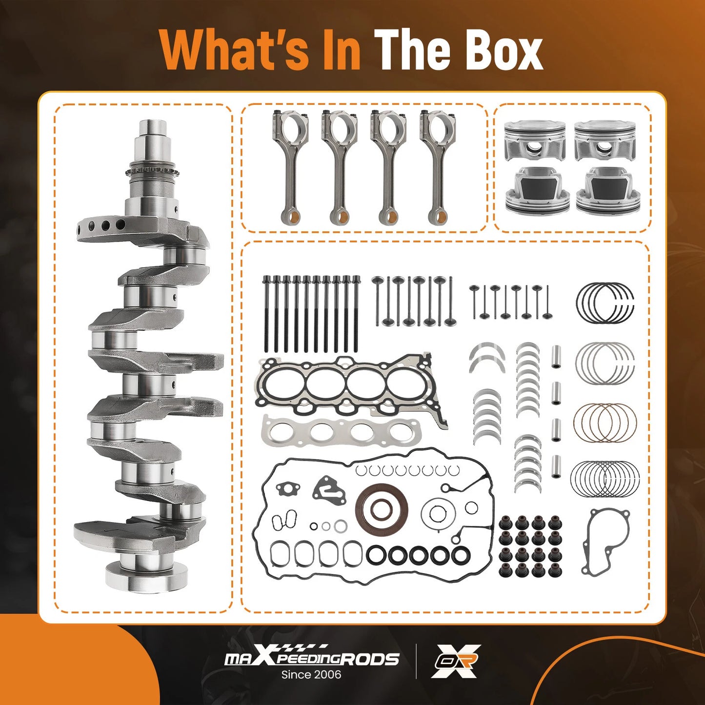 Engine Rebuild Kit for Hyundai Kia 2.0L (G4NA) (2011–2017)