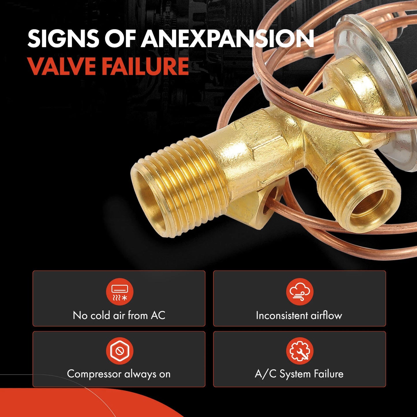 A/C Expansion Valve for Chevy Beretta Corsica Buick Skylark (1992–1993)