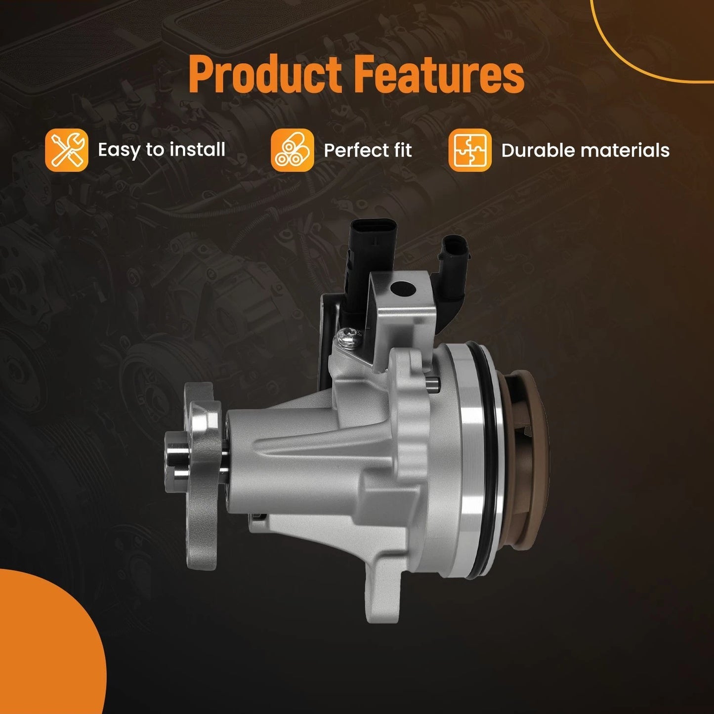 Cooling Water Pump for Land Rover Defender 3.0L (2020–2023)