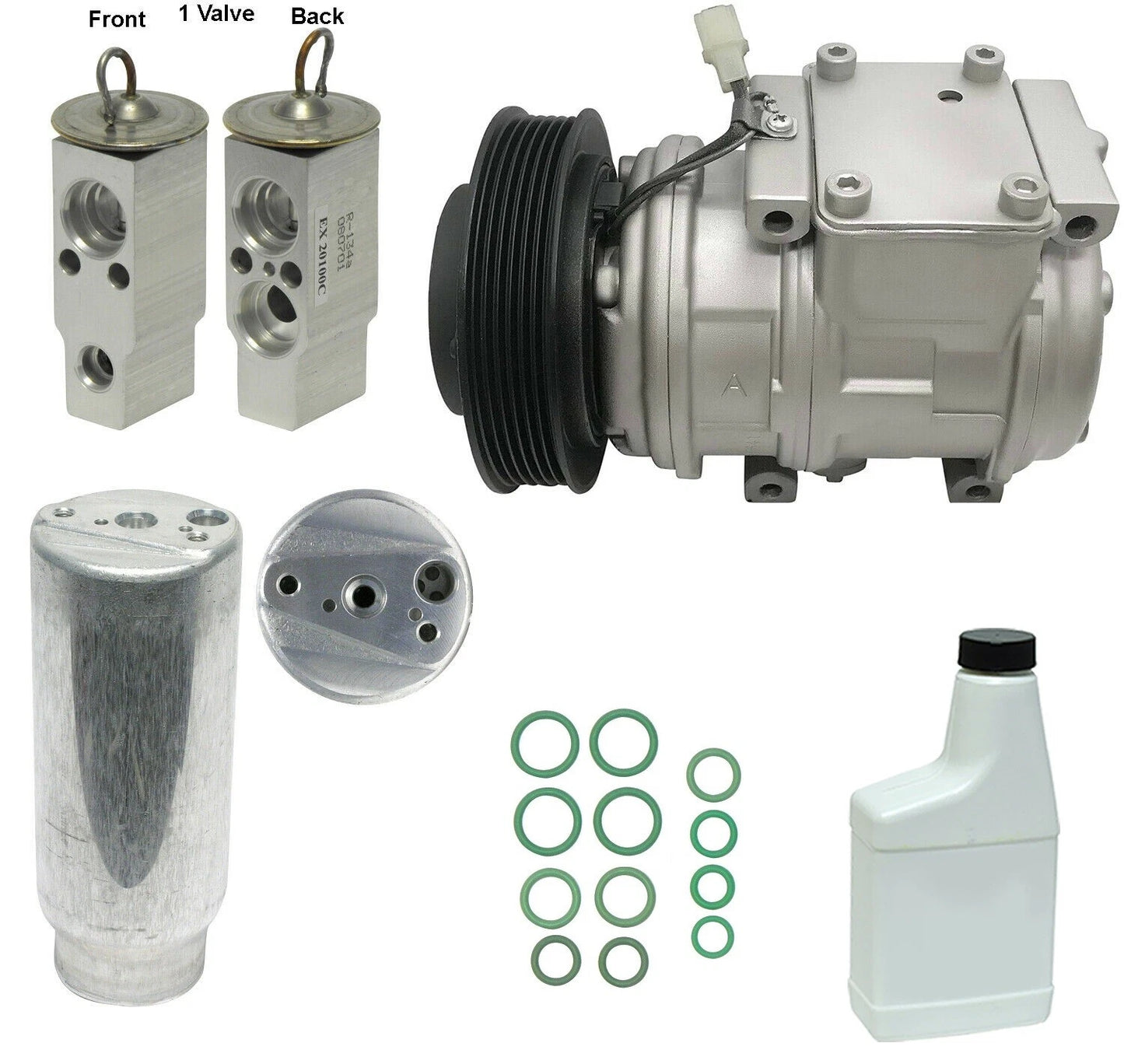 AC Compressor Kit Replacement for Mercedes A000 (2008–2018)