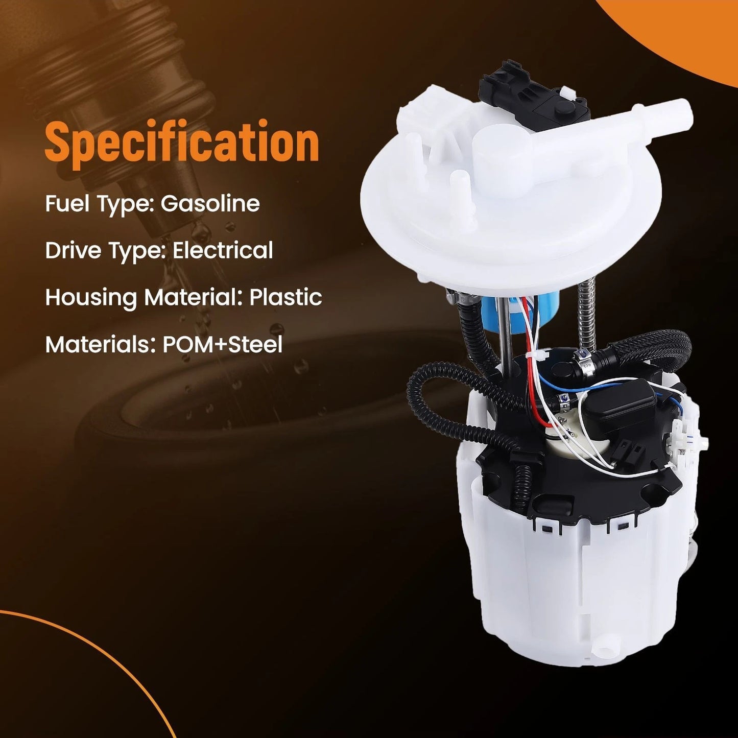 Electrical Fuel Pump Module Assembly for Chevrolet Malibu Pontiac G6 (2009–2012)