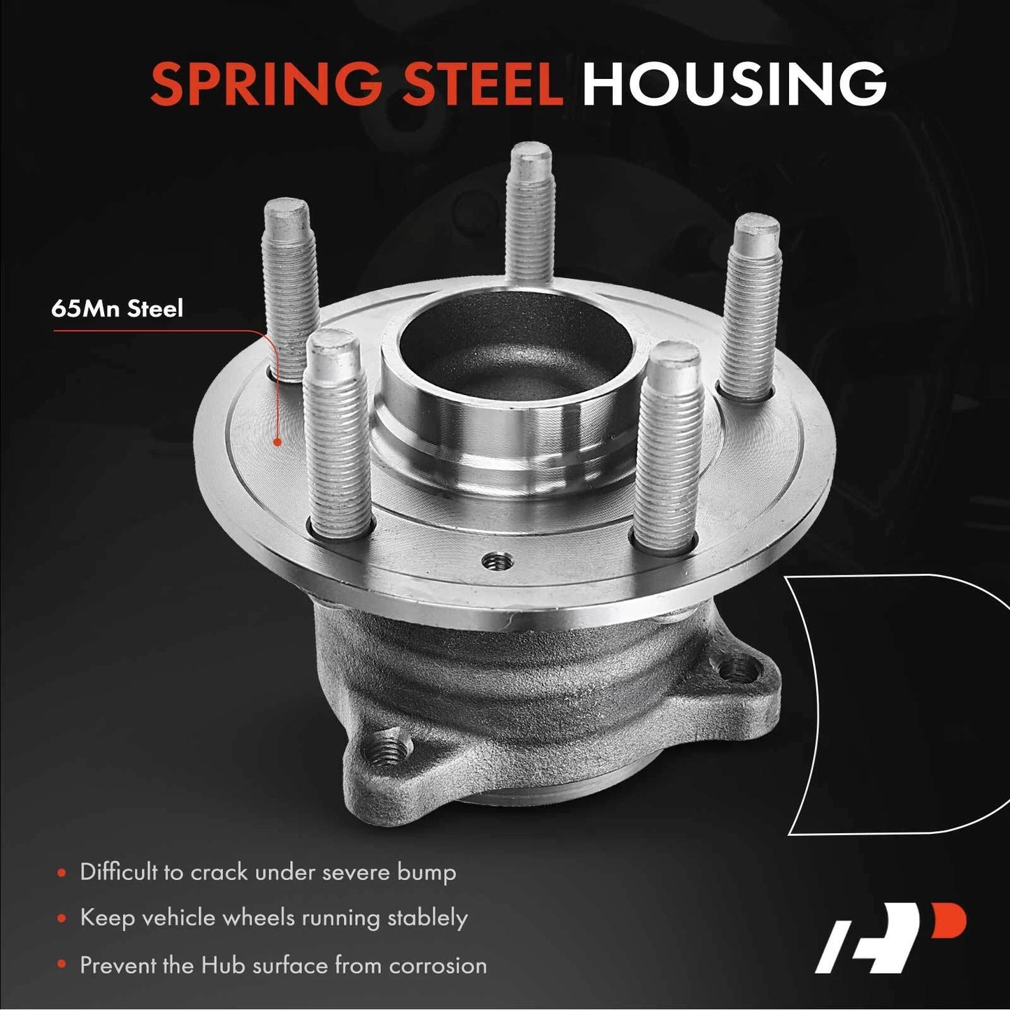 2X Rear Wheel Hub & Bearing Assembly for Chevy Cruze (2016–2019)