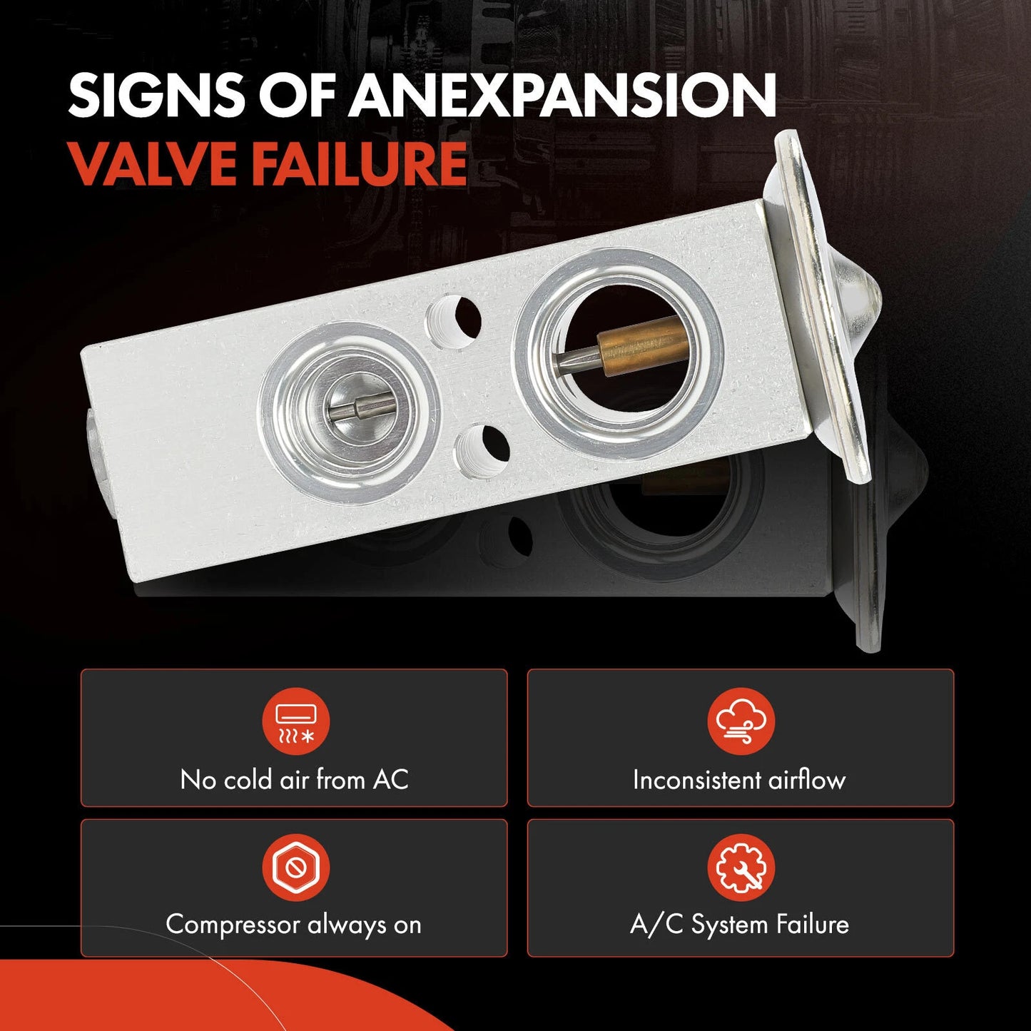 A/C Expansion Valve for Chevy Camaro Pontiac Firebird (1993–1997)