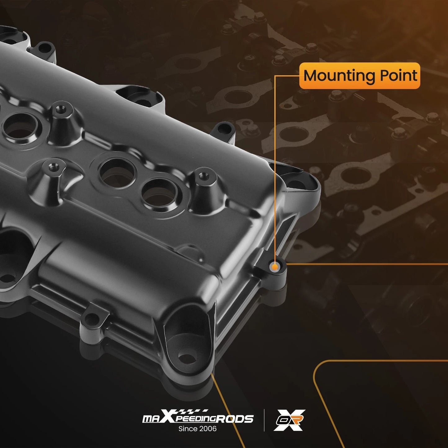 Aluminium Valve Cover Upgrade Kit for Dodge Challenger (2010–2014)