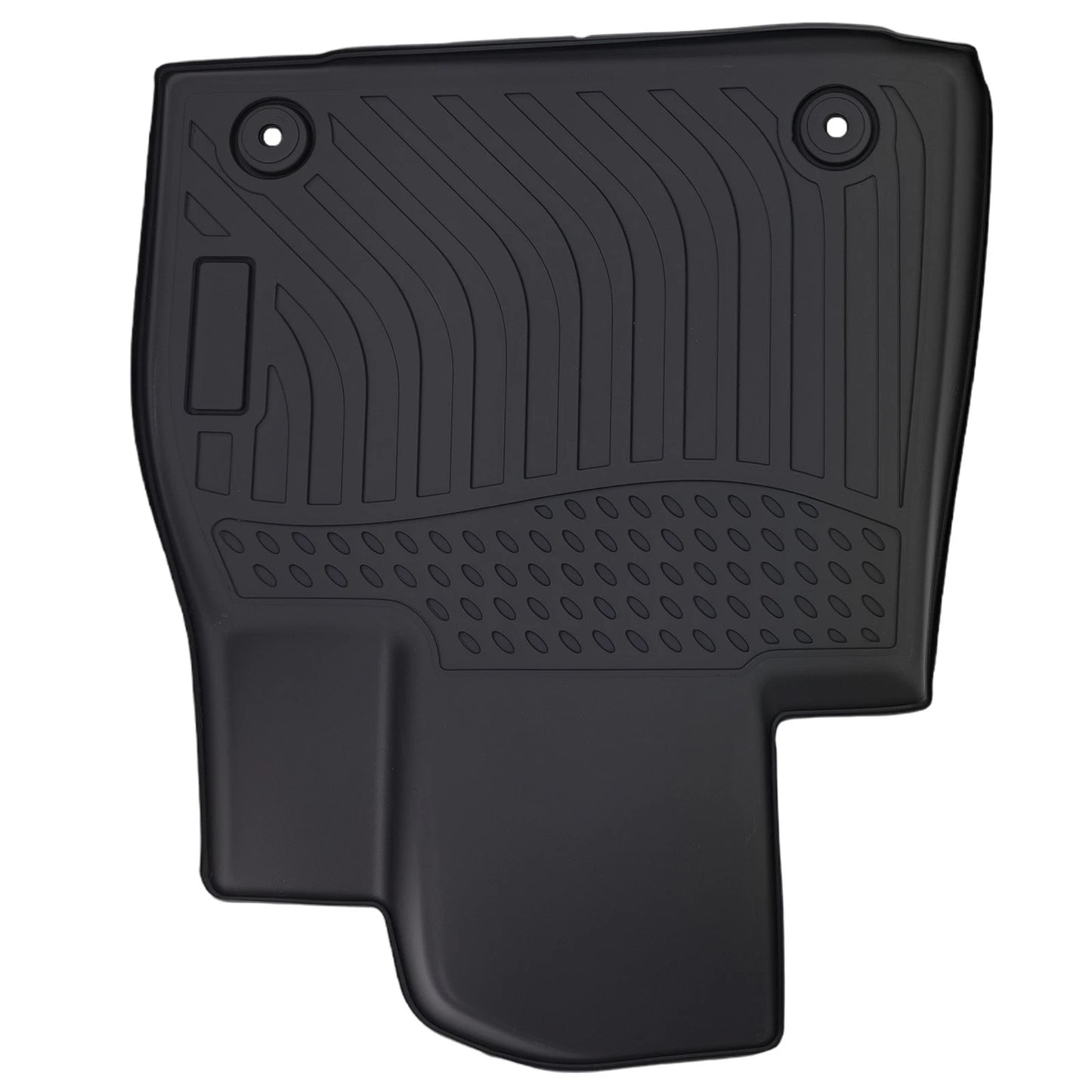 Black All-Weather TPE Floor Mats for Hyundai Palisade (2020–2024)